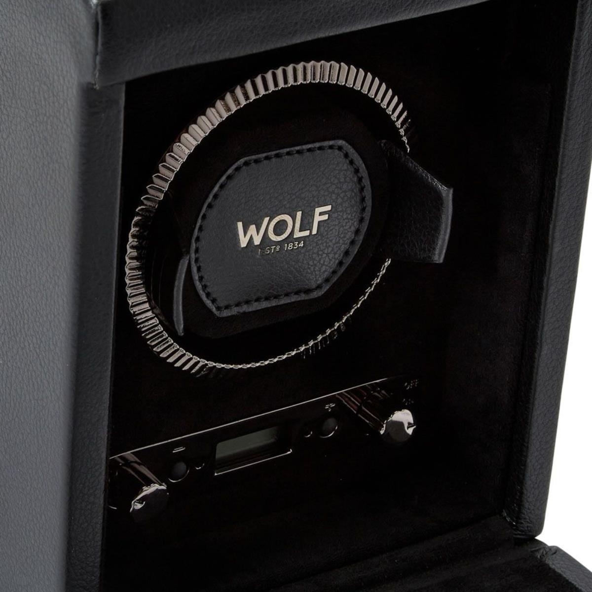 WOLF British Racing Black Single Watch Winder 793102