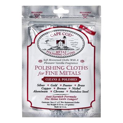 CAPE COD Watch Polish Cloths CAPE8821