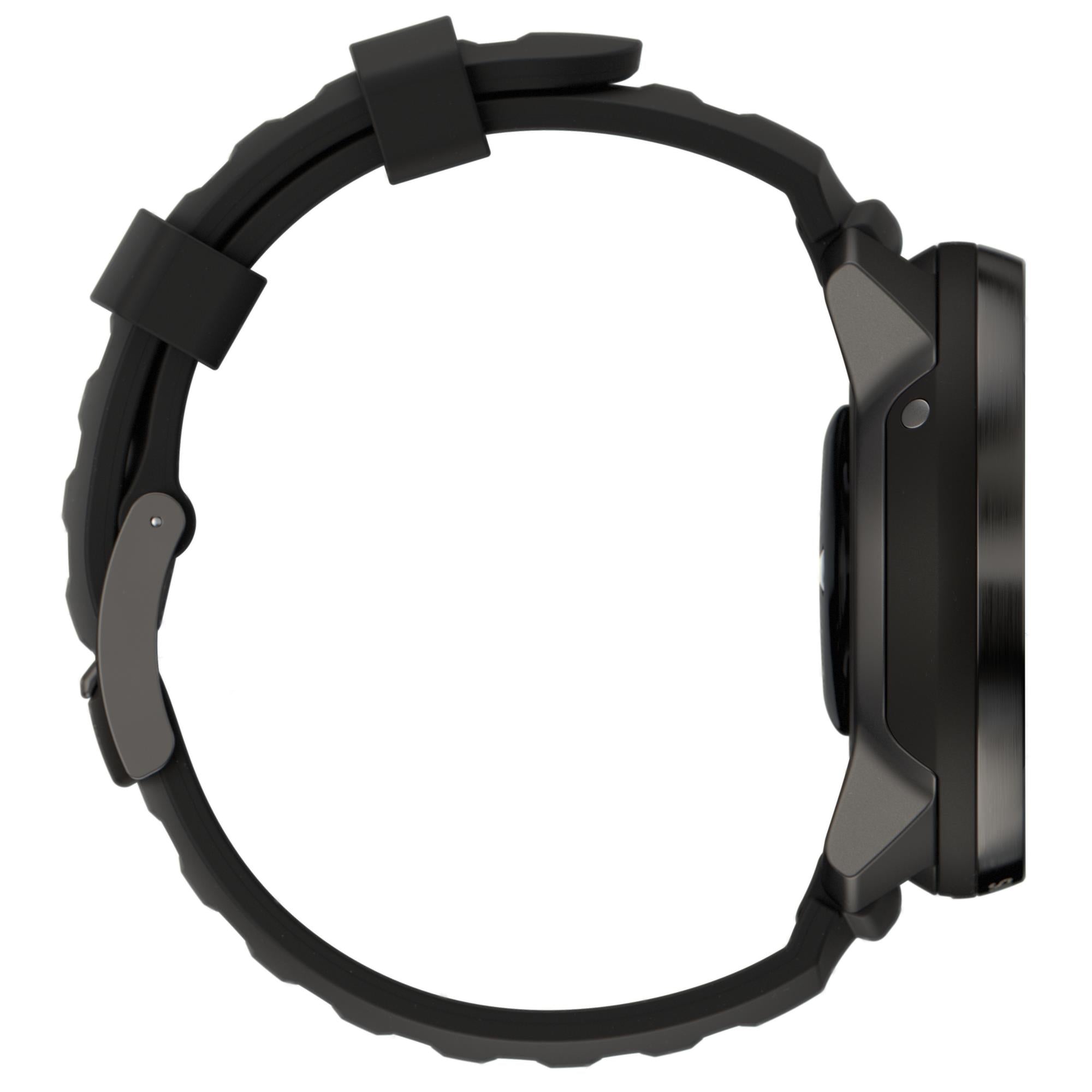 Suunto Ocean All Black Digital Silicone Strap Unisex Smart Dive Watch SS050982000