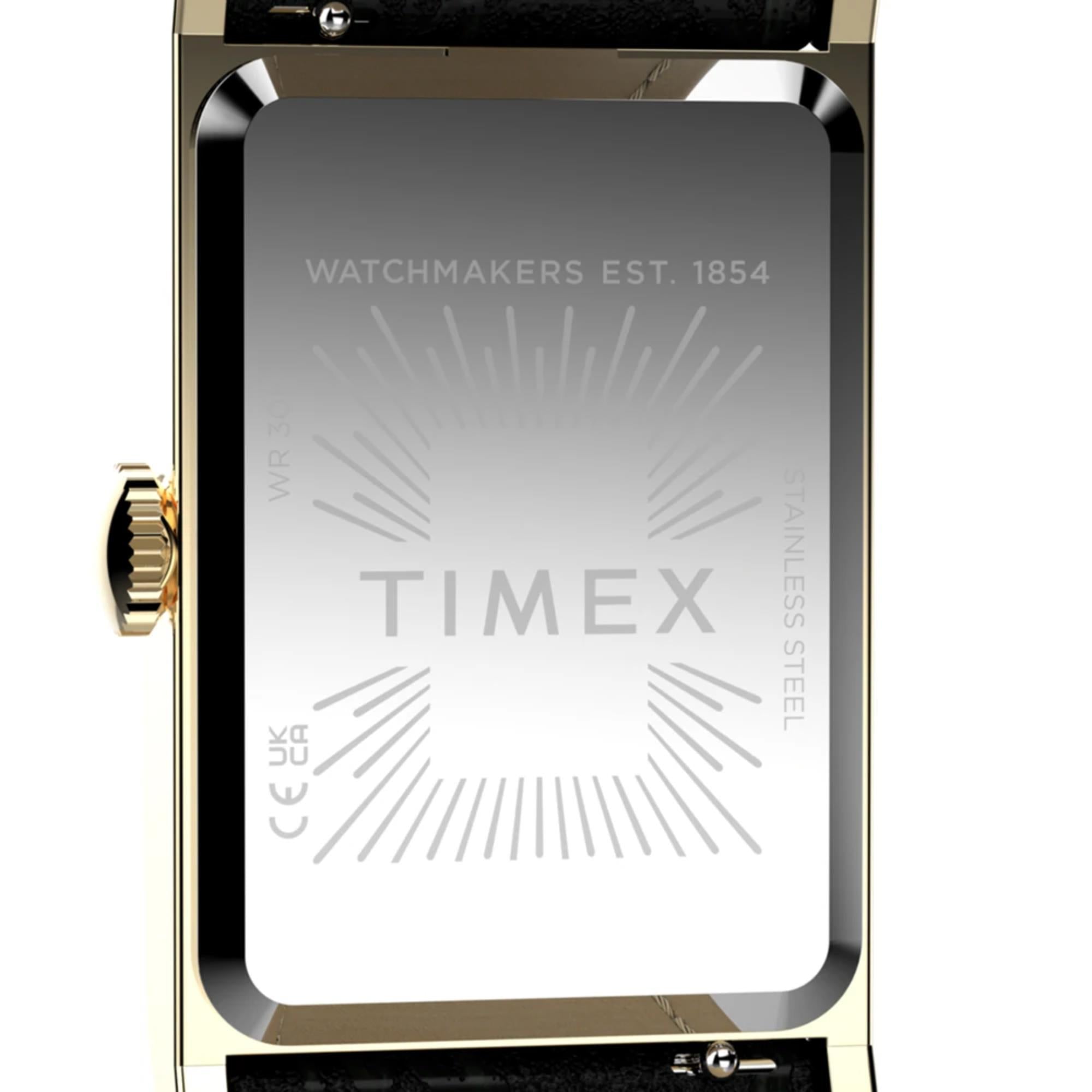 Timex 1976 Lexington Reissue 21mm White Dial Watch TW2Y56200
