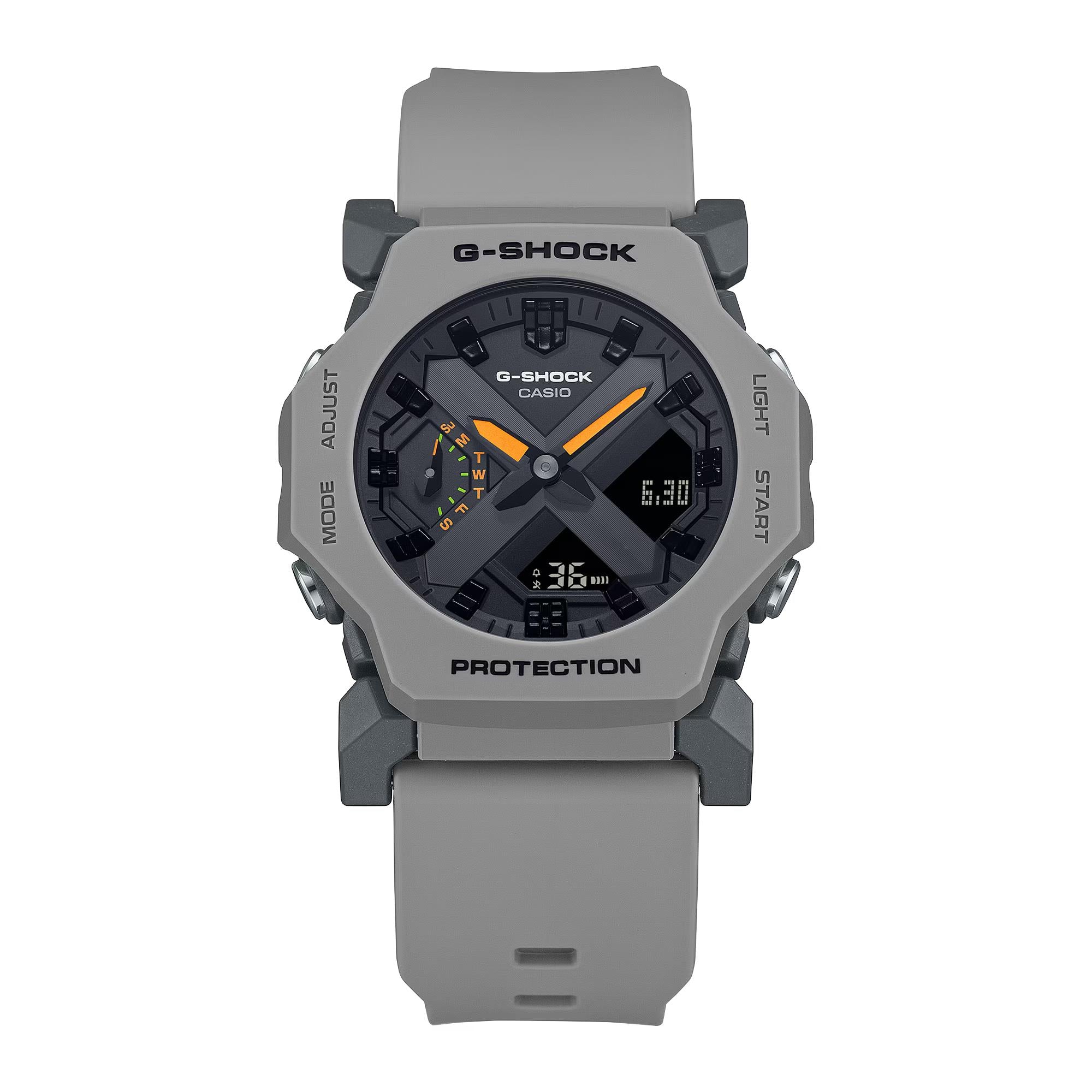 Casio G-Shock 2300 Series Digi-Analogue Resin Strap Men's Watch GA-2300-8AER