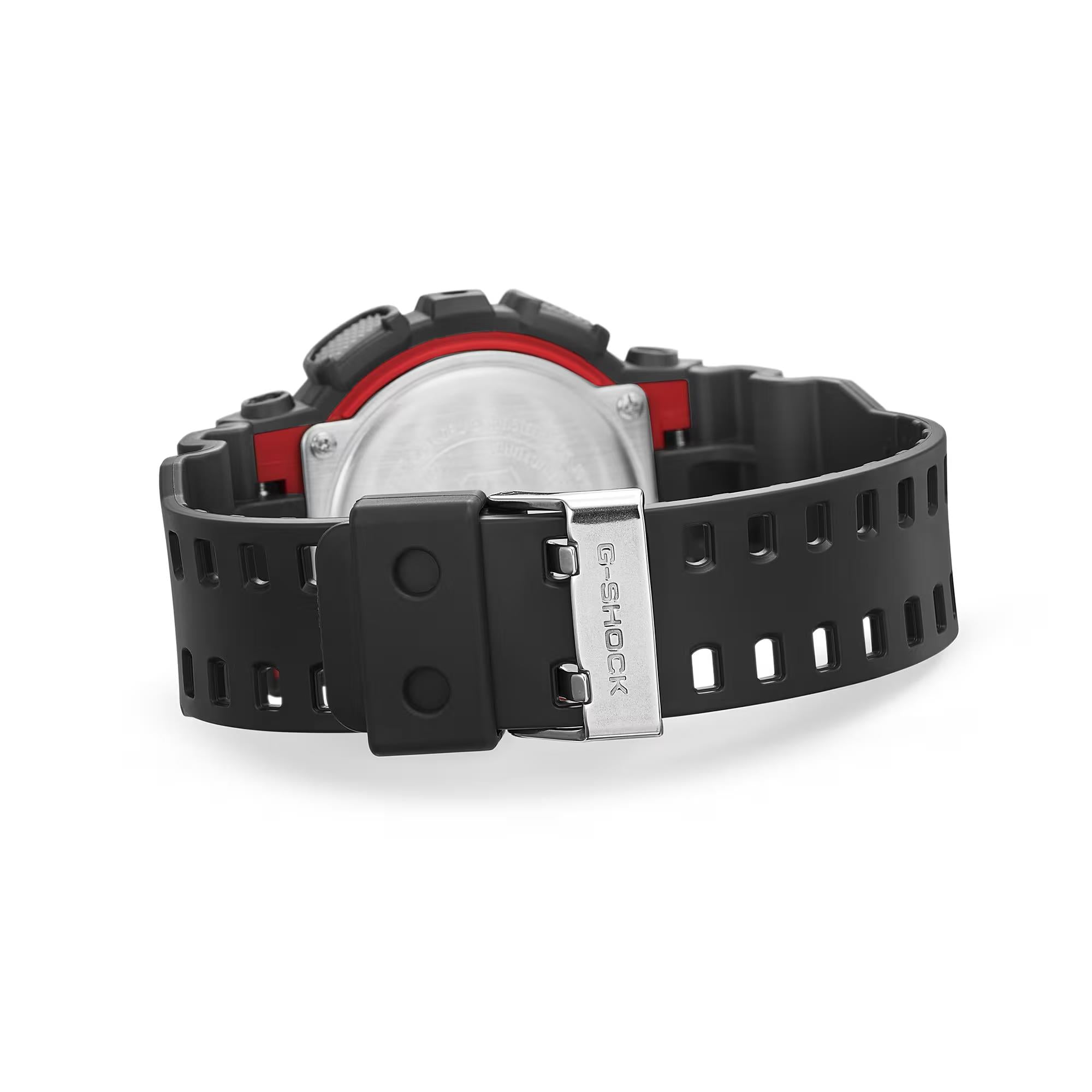 Casio G-Shock Red Digi-Analogue Resin Strap Men's Watch GA-110RL-1AER