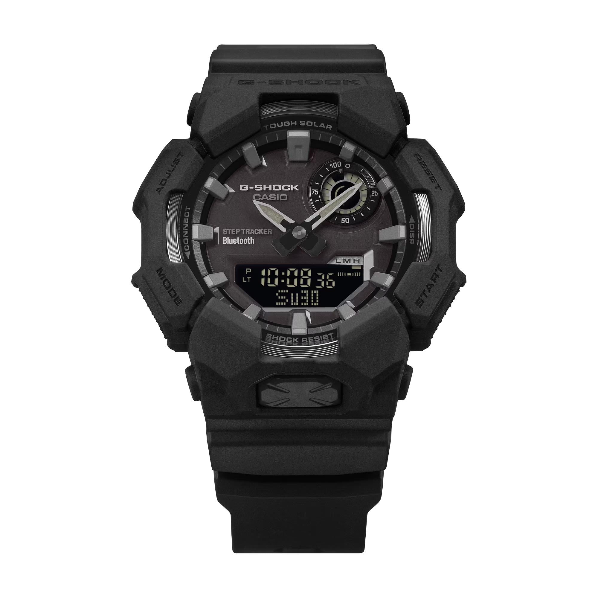 Casio G-Shock Solar Bluetooth Black Digi-Analogue Resin Strap Men's Smartwatch GA-B010-1A1ER