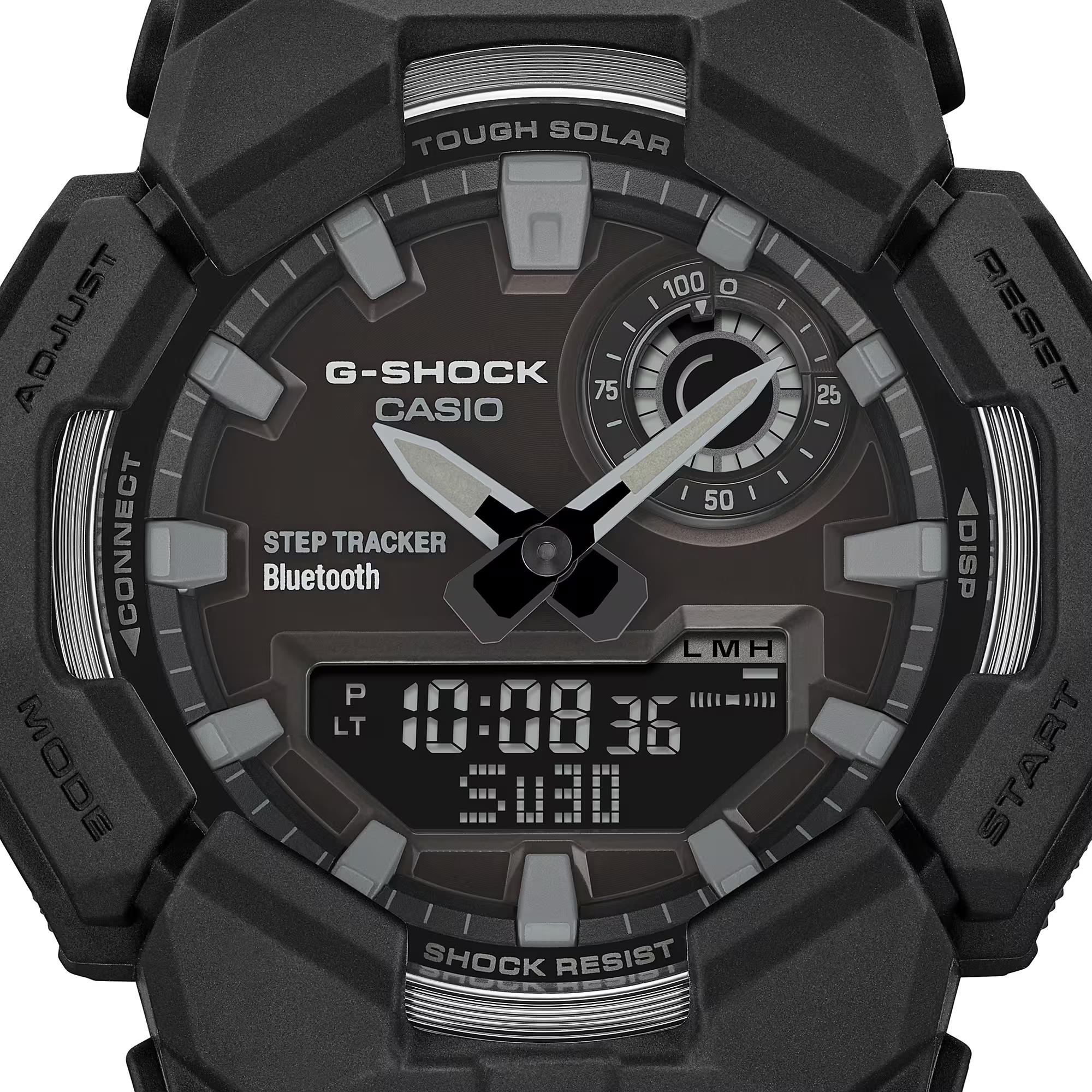 Casio G-Shock Solar Bluetooth Black Digi-Analogue Resin Strap Men's Watch GA-B010-1A1ER