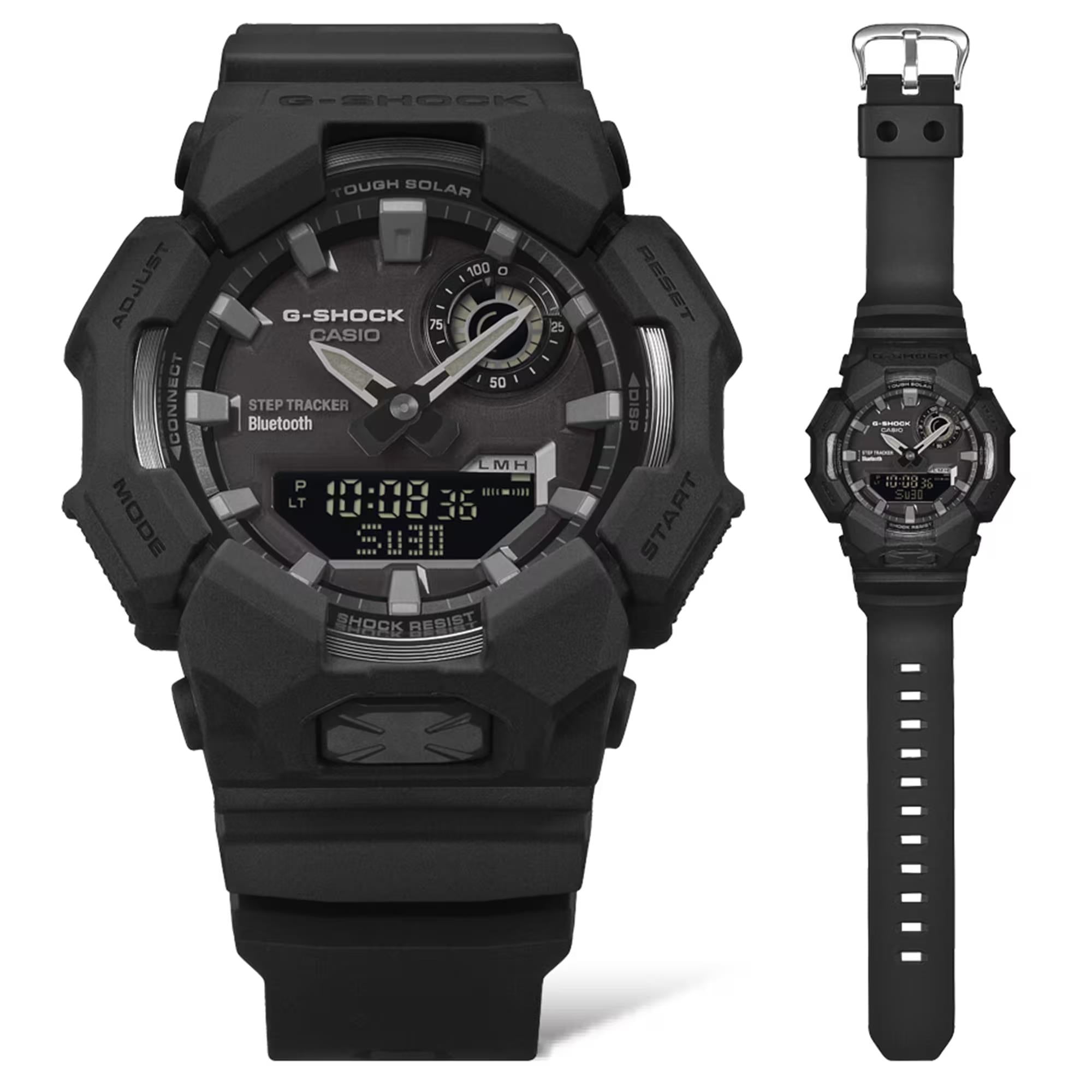Casio G-Shock Solar Bluetooth Black Digi-Analogue Resin Strap Men's Watch GA-B010-1A1ER
