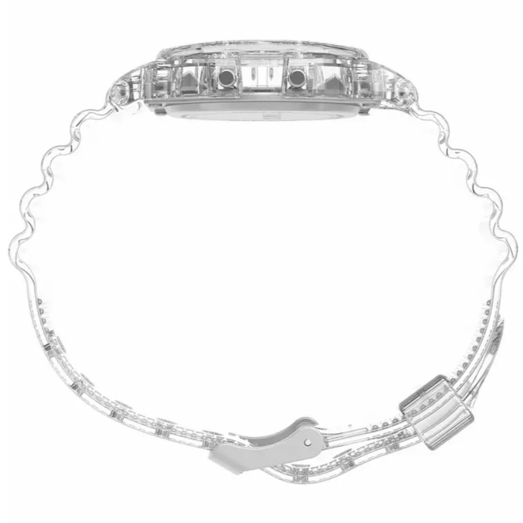 Timex T80 Digital Translucent Strap Women's Watch TW2Y36400
