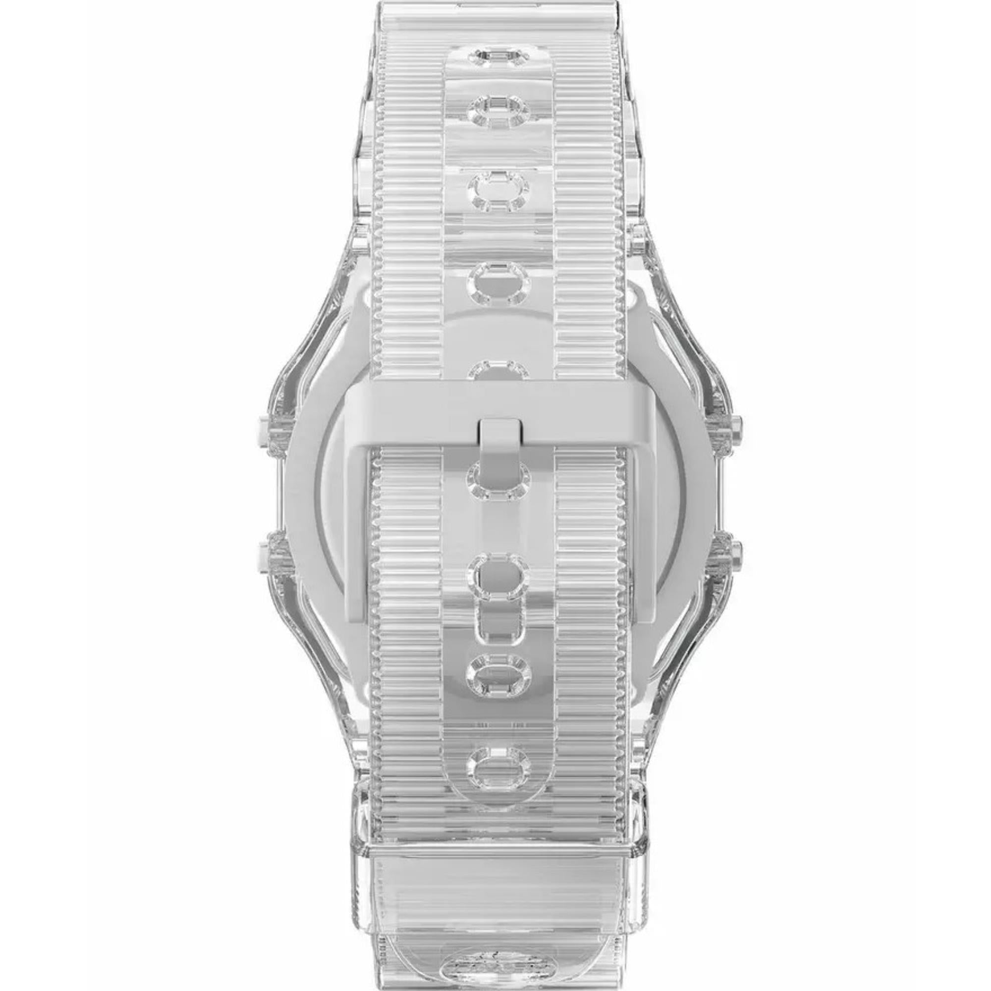Timex T80 Digital Translucent Strap Women's Watch TW2Y36400