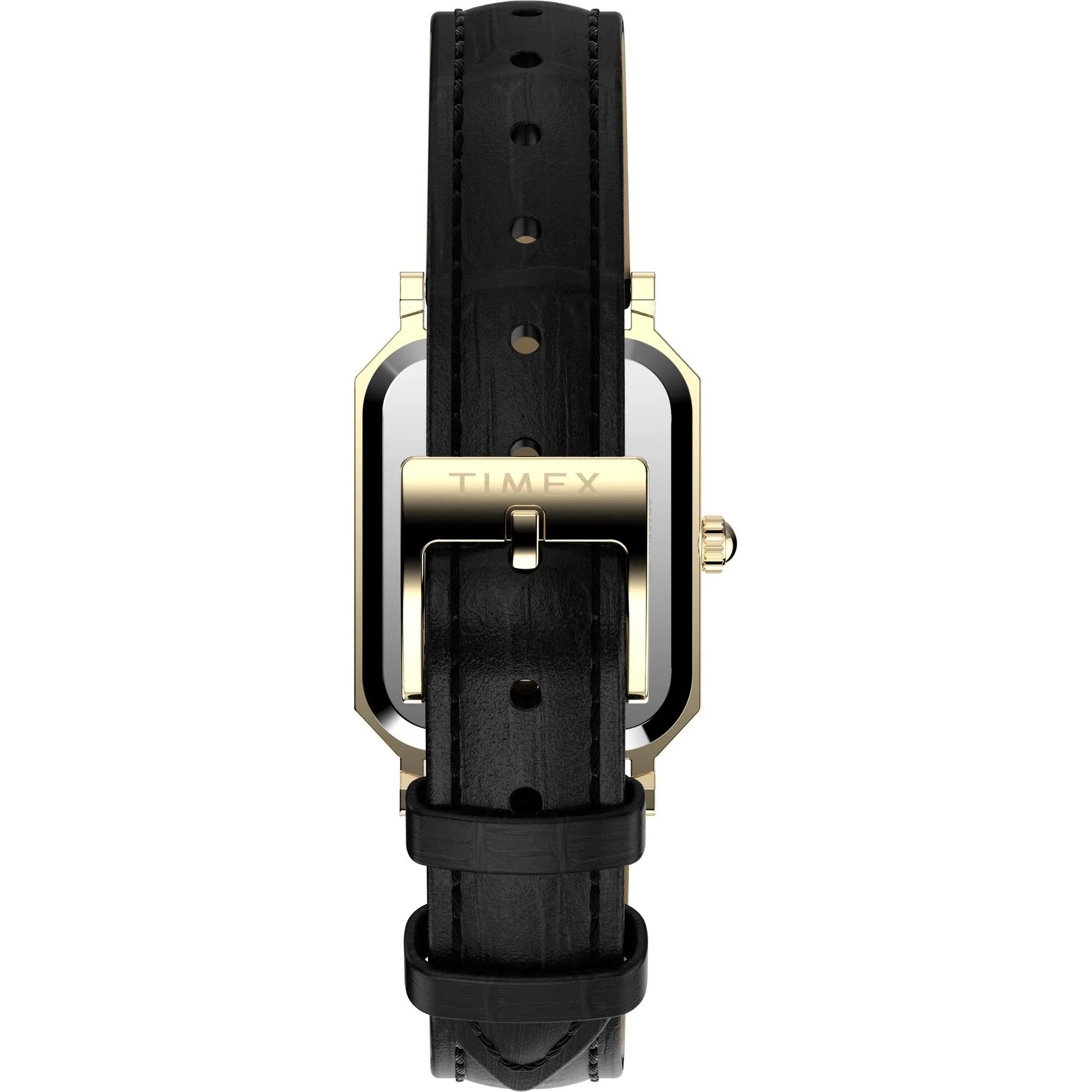 Timex Vivienne Trend White Dial Leather Strap Women's Watch TW2Y71900