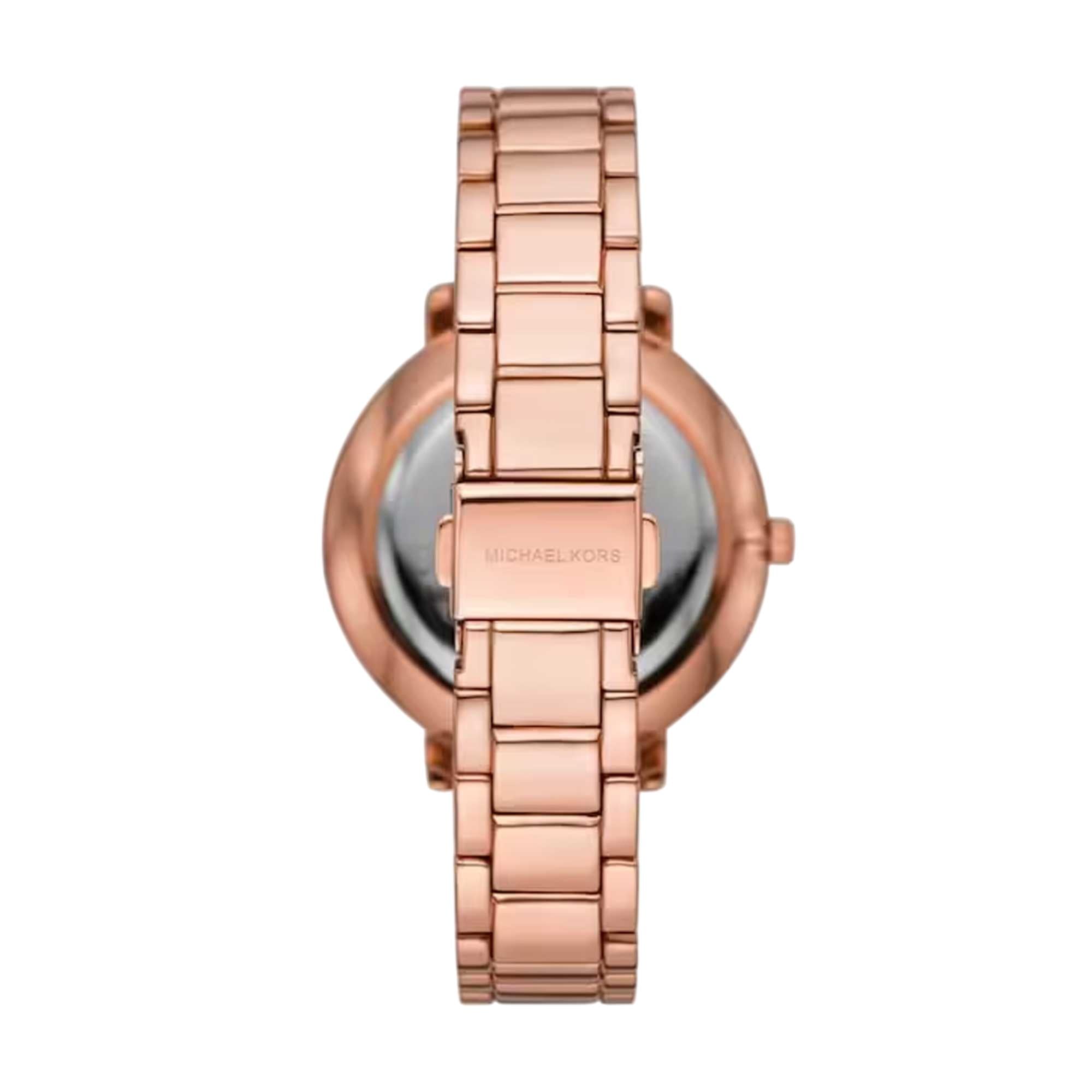 Michael Kors Pyper 38mm White Dial Steel Ladies Watch MK4917
