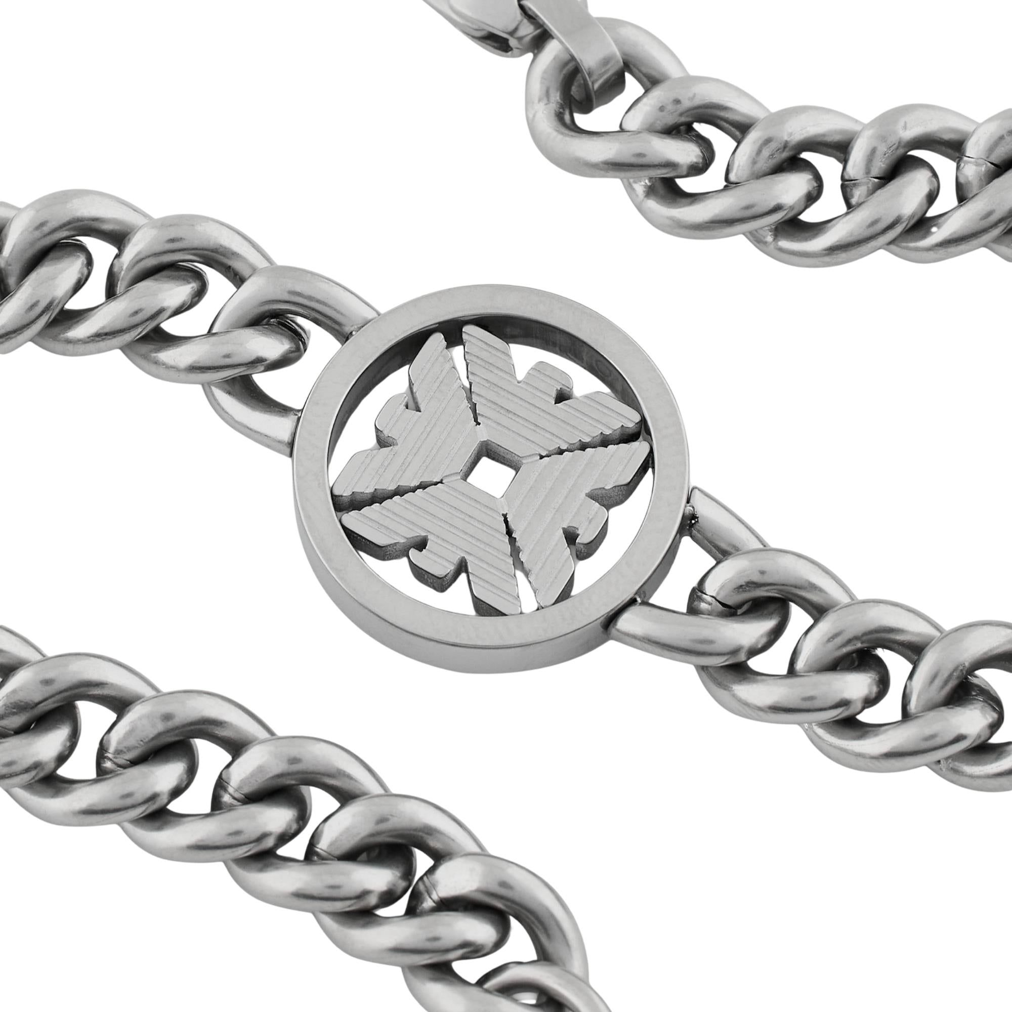 Emporio Armani Stainless Steel Chain Men's Bracelet EGS3041040