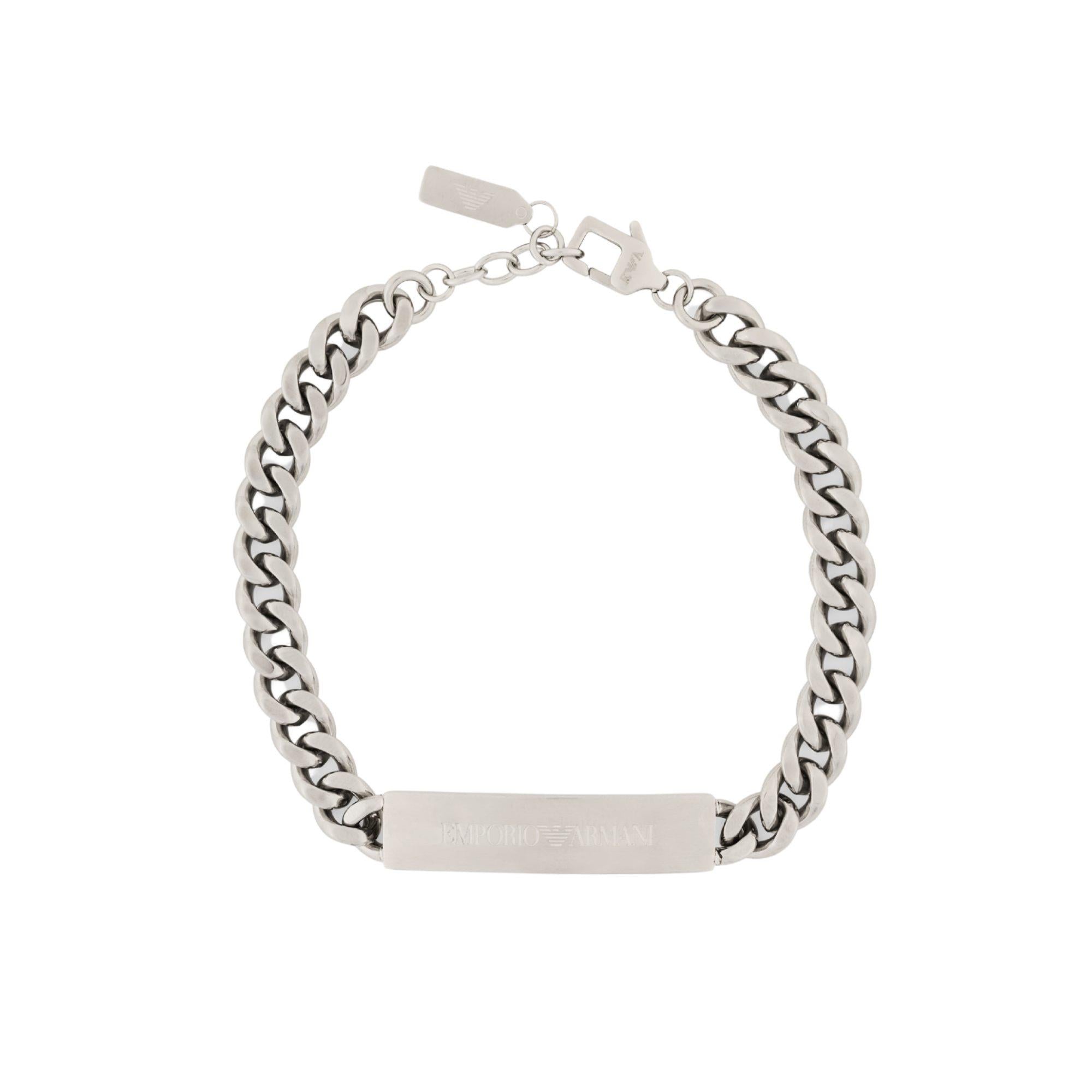 Emporio Armani Stainless Steel ID Men's Bracelet EGS3304040