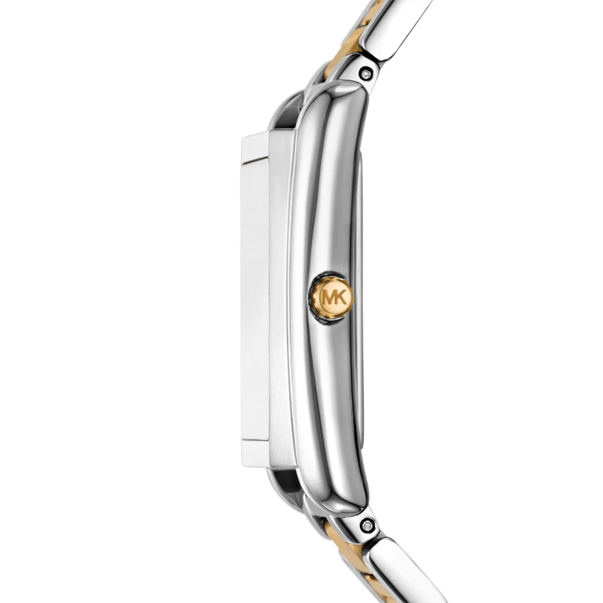 Michael Kors Essex 26mm Silver Dial Steel Ladies Quartz Watch MK4967