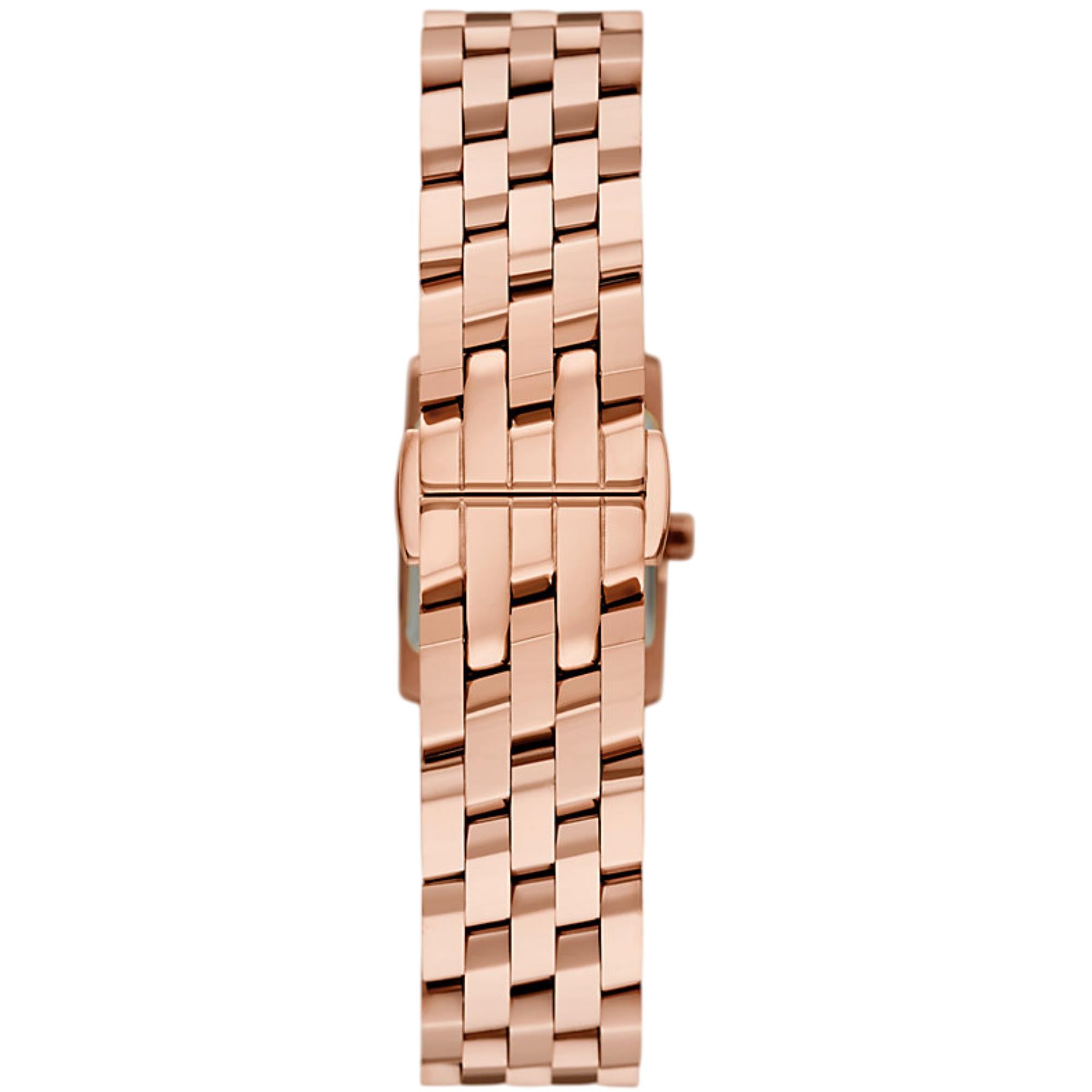 Michael Kors Micro Georgie Quartz Rose Gold Dial Steel Strap Women's Watch MK4932