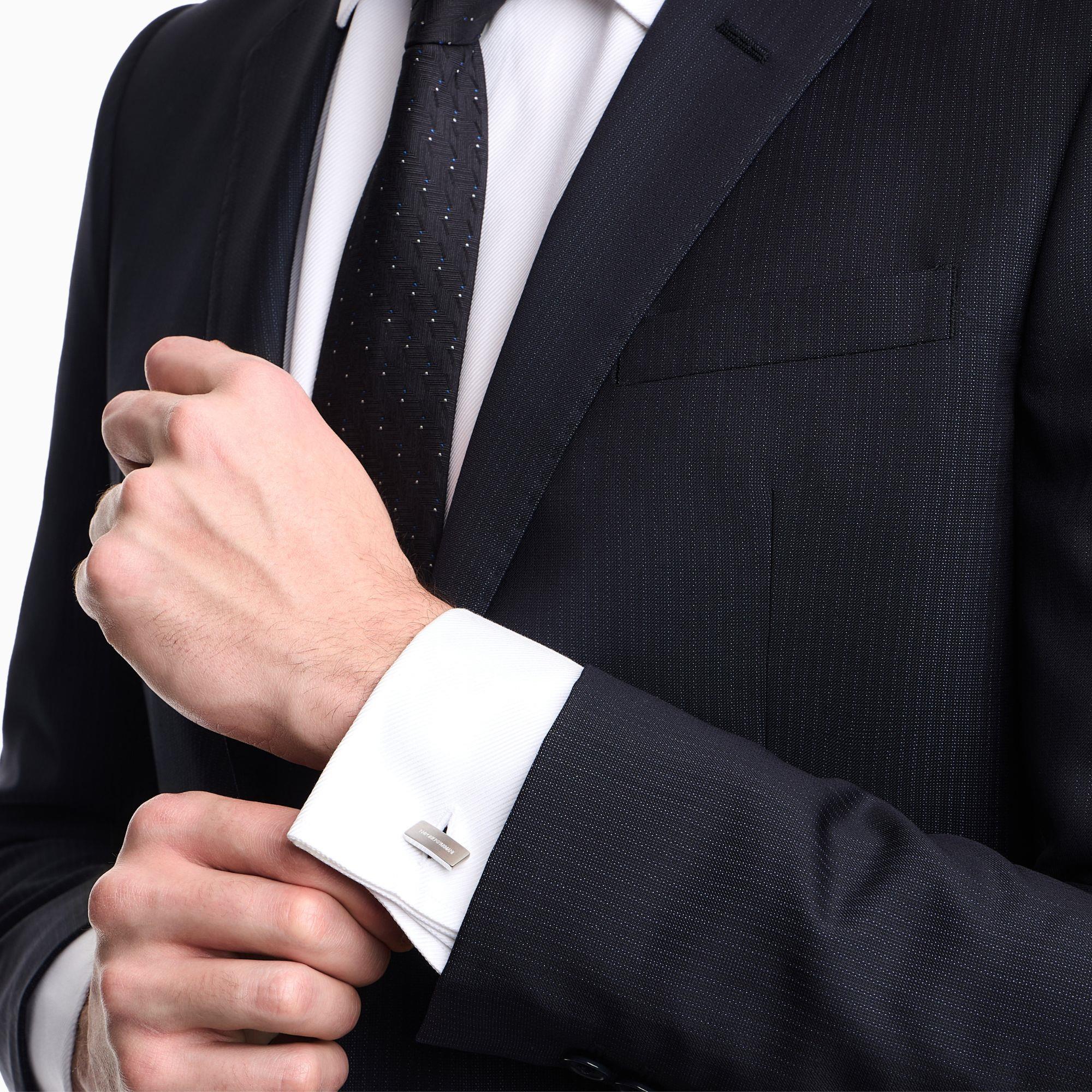 Emporio Armani Stainless Steel Men's Cuff Link EGS3308040
