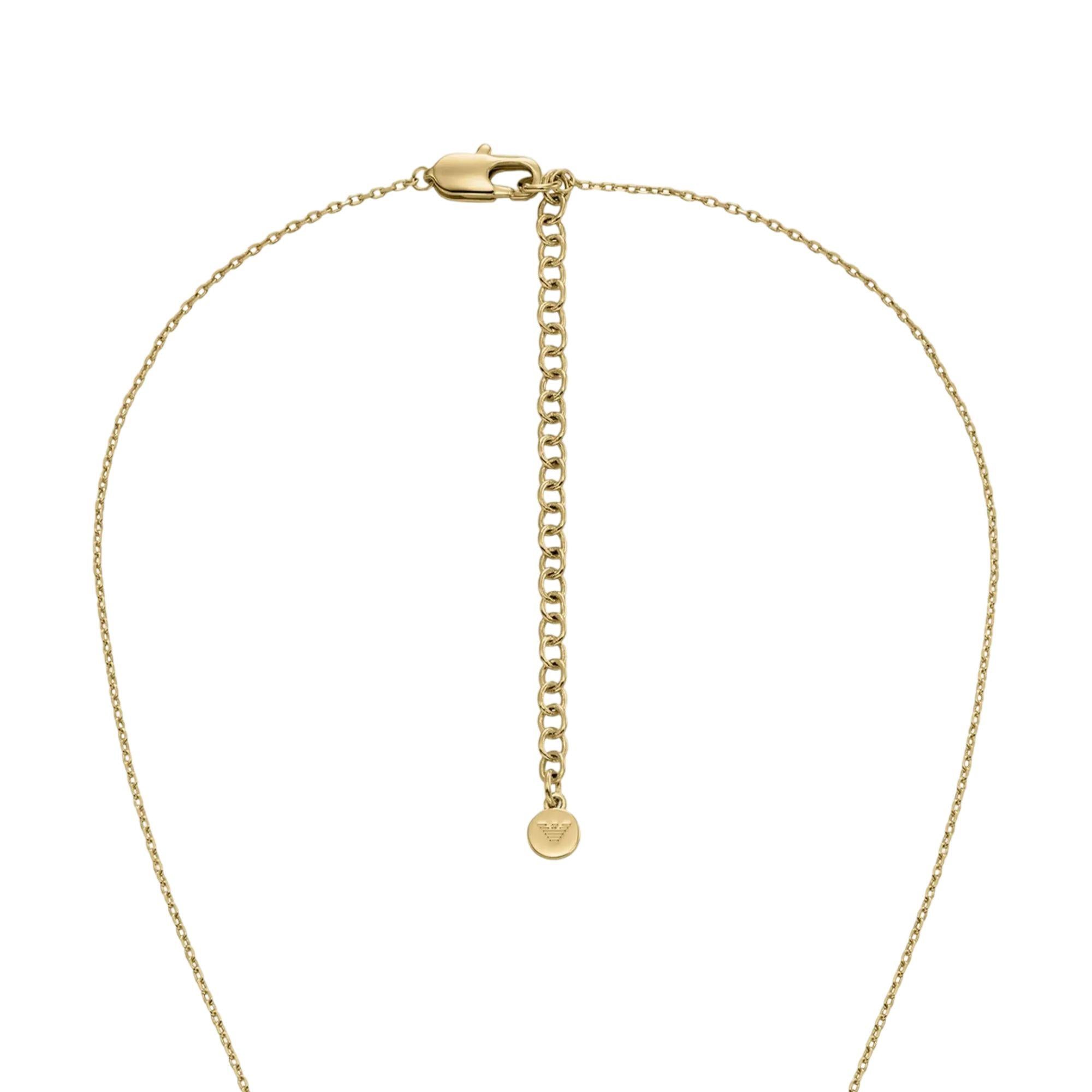 Emporio Armani Sentimental Pendant Clover Lover Women's Necklace EGS3347710