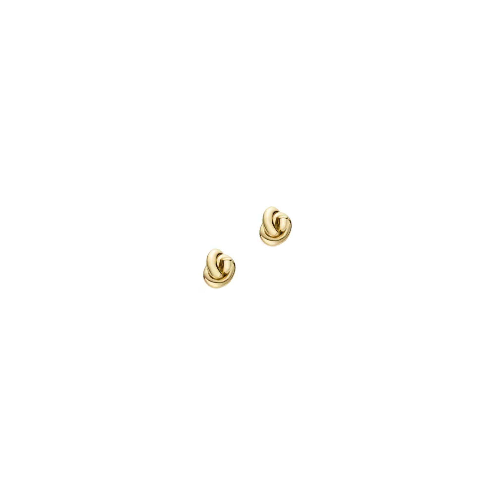 Emporio Armani Paramour Gold-Tone Knot Stud Women's Earrings EG3639710