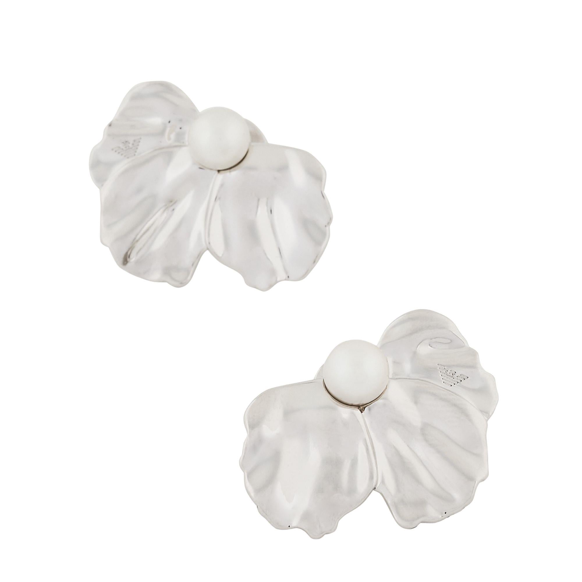 Emporio Armani Pearl Statement Women's Earrings EGS3346040