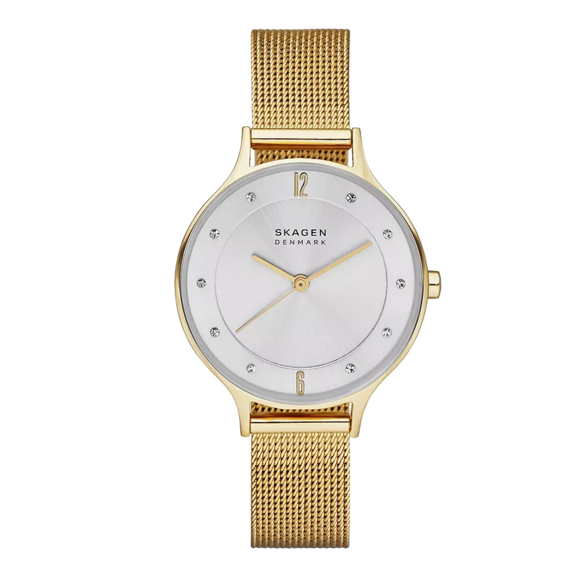 Skagen Anita Lille Quartz Silver Dial Steel Mesh Strap Women's Watch SKW2150