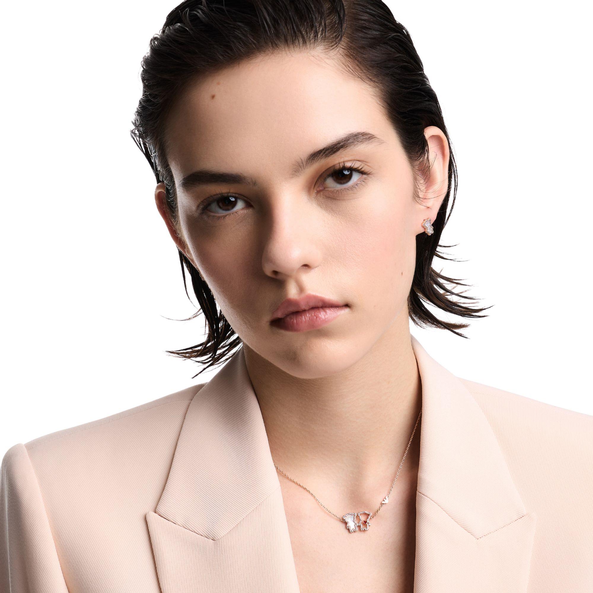 Emporio Armani Sentimental Rose Gold Tone Brass Women's Necklace EGS3351221