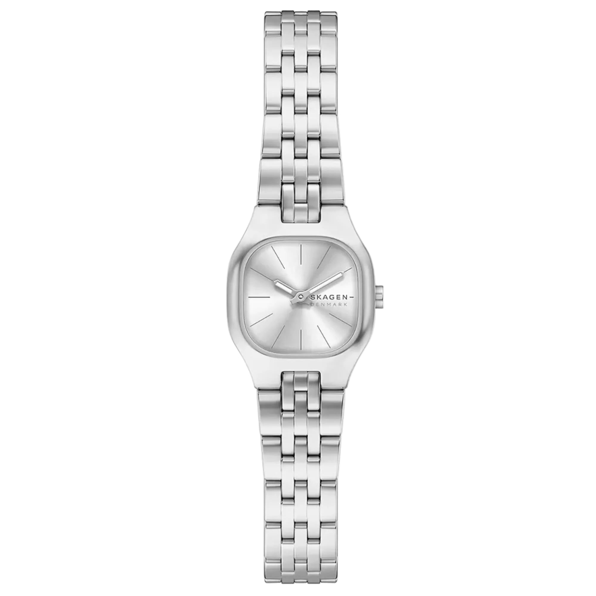 Skagen Mellem Micro Quartz Silver Dial Steel Strap Women's Watch SKW3175