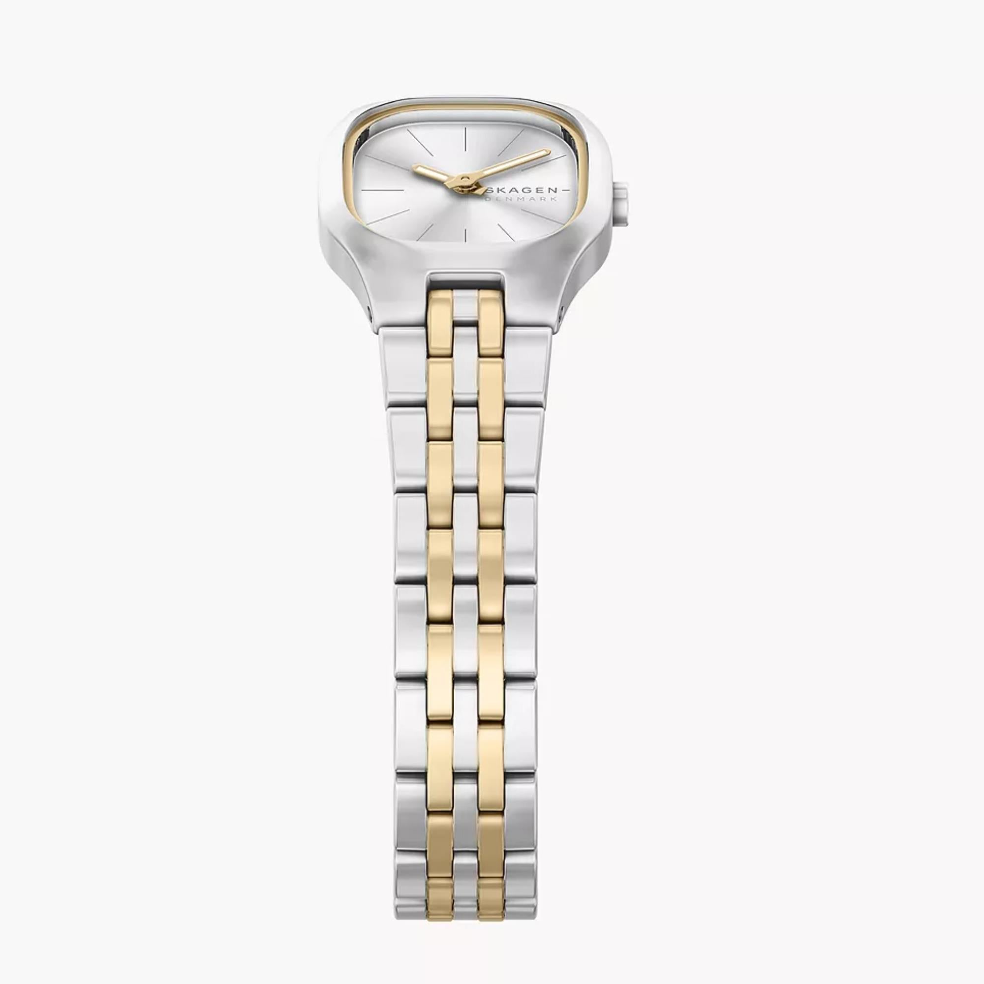 Skagen Mellem Micro 22mm Silver Dial Steel Ladies Quartz Watch SKW3176
