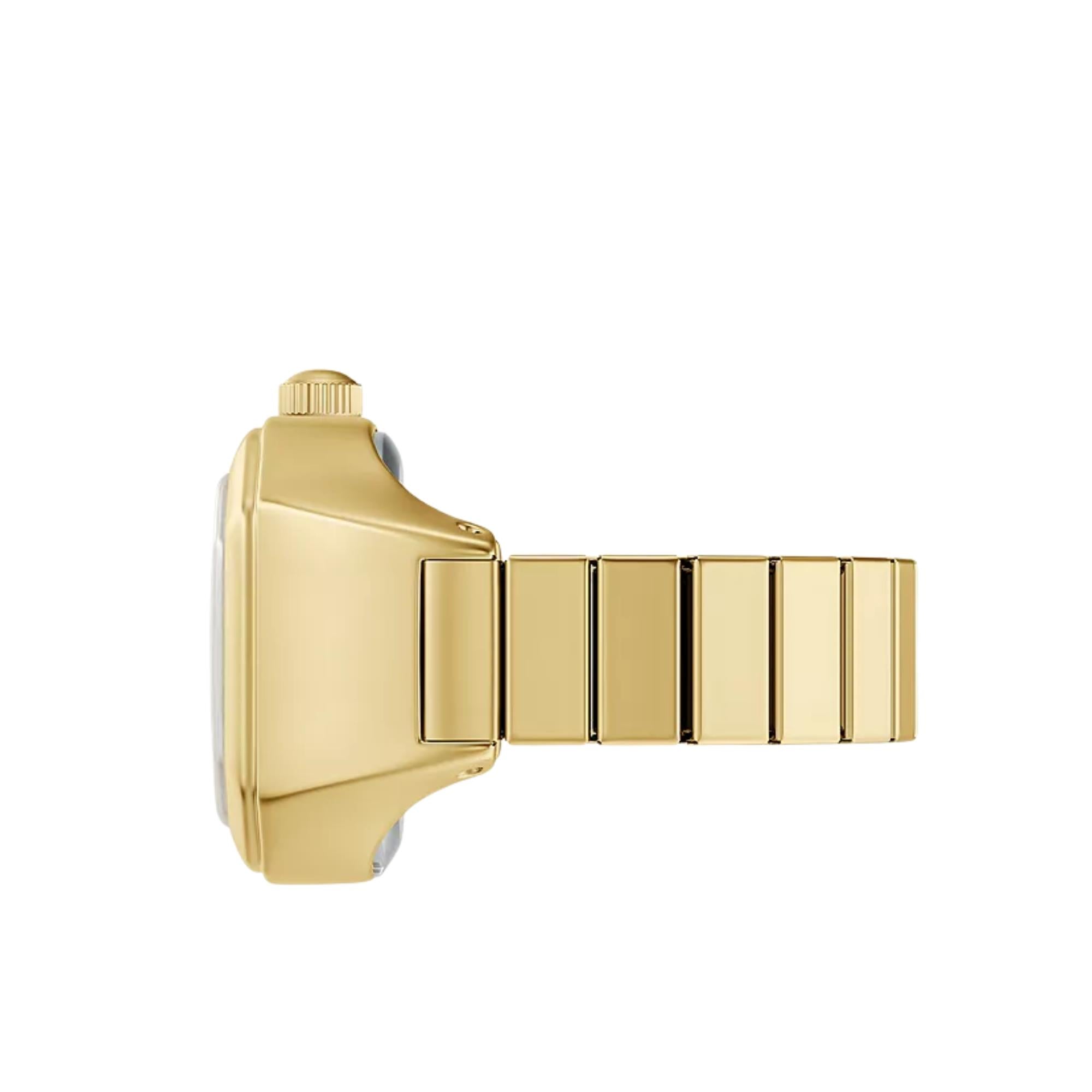 Fossil Harlow Ring Two-Hand Gold-Tone Cream Dial Steel strap Women's Watch ES5446