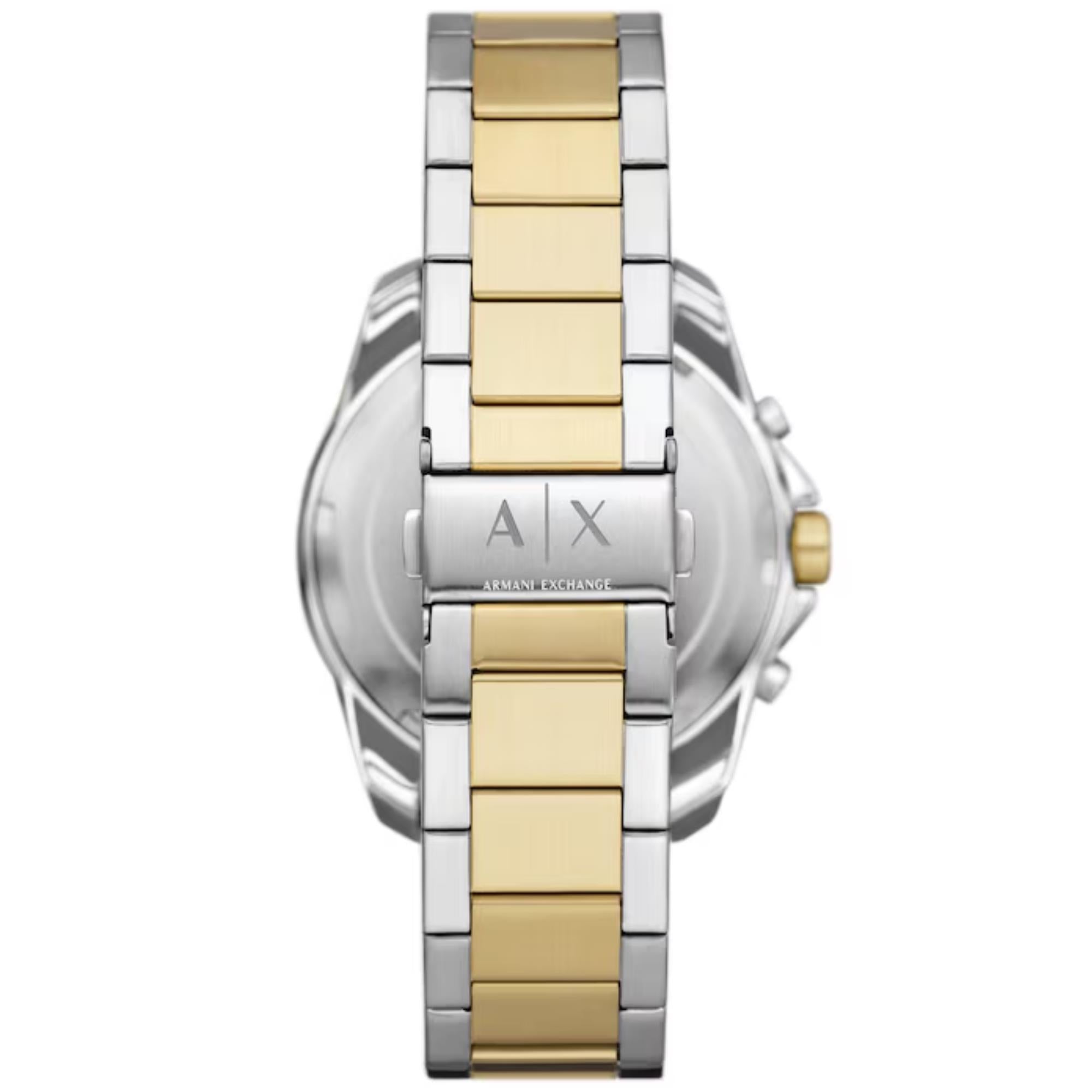 Armani Exchange Spencer Quartz Chronograph Green Dial Steel Strap Men's Watch AX1966