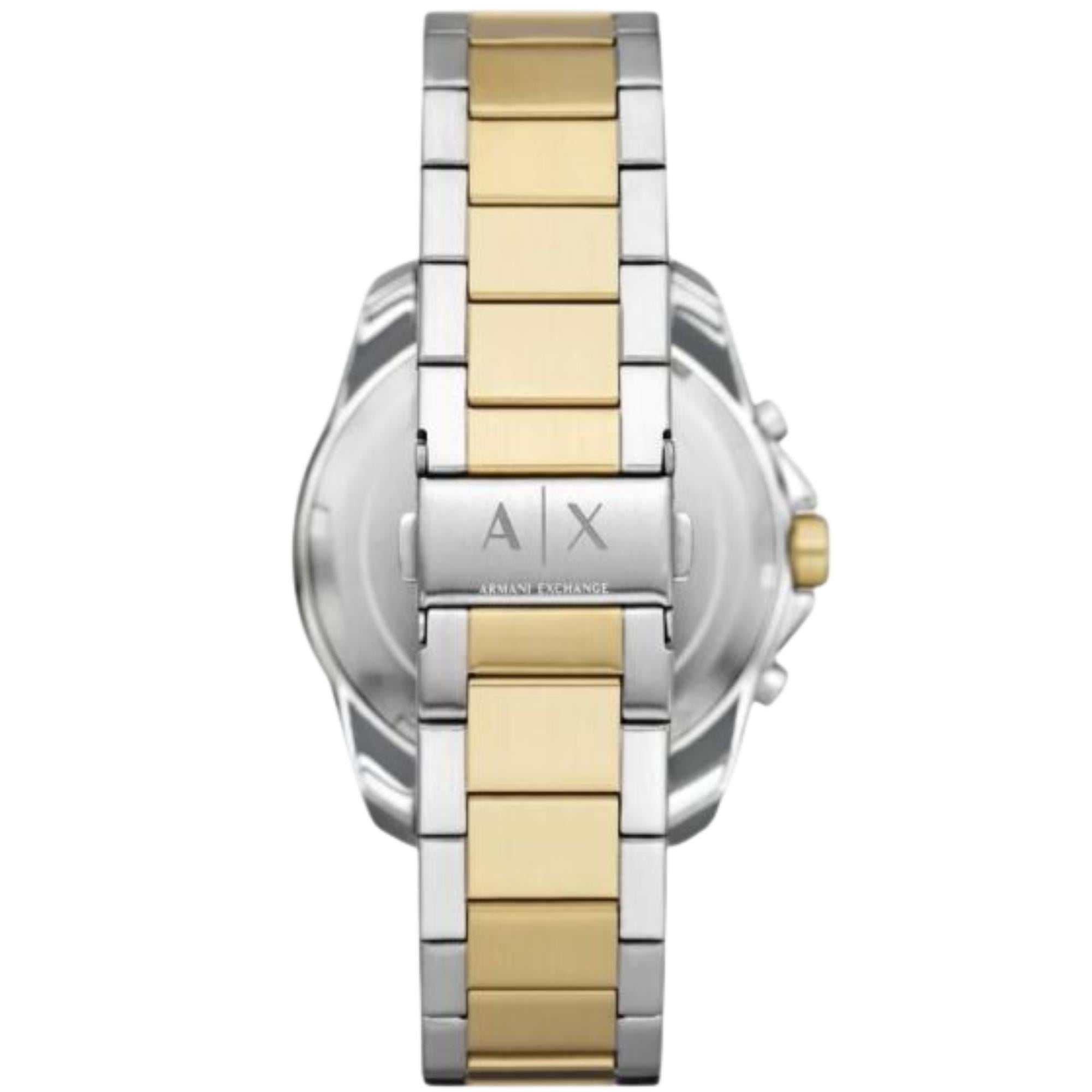 Armani Exchange Spencer Quartz Chronograph Green Dial Steel Strap Men's Watch AX1966