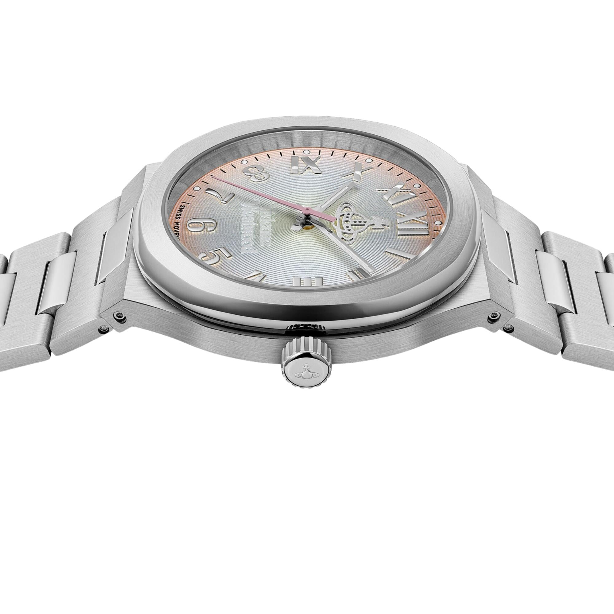 Vivienne Westwood Merton Quartz Multi-coloured Ombre Steel Strap Women's Watch VV318MTSL