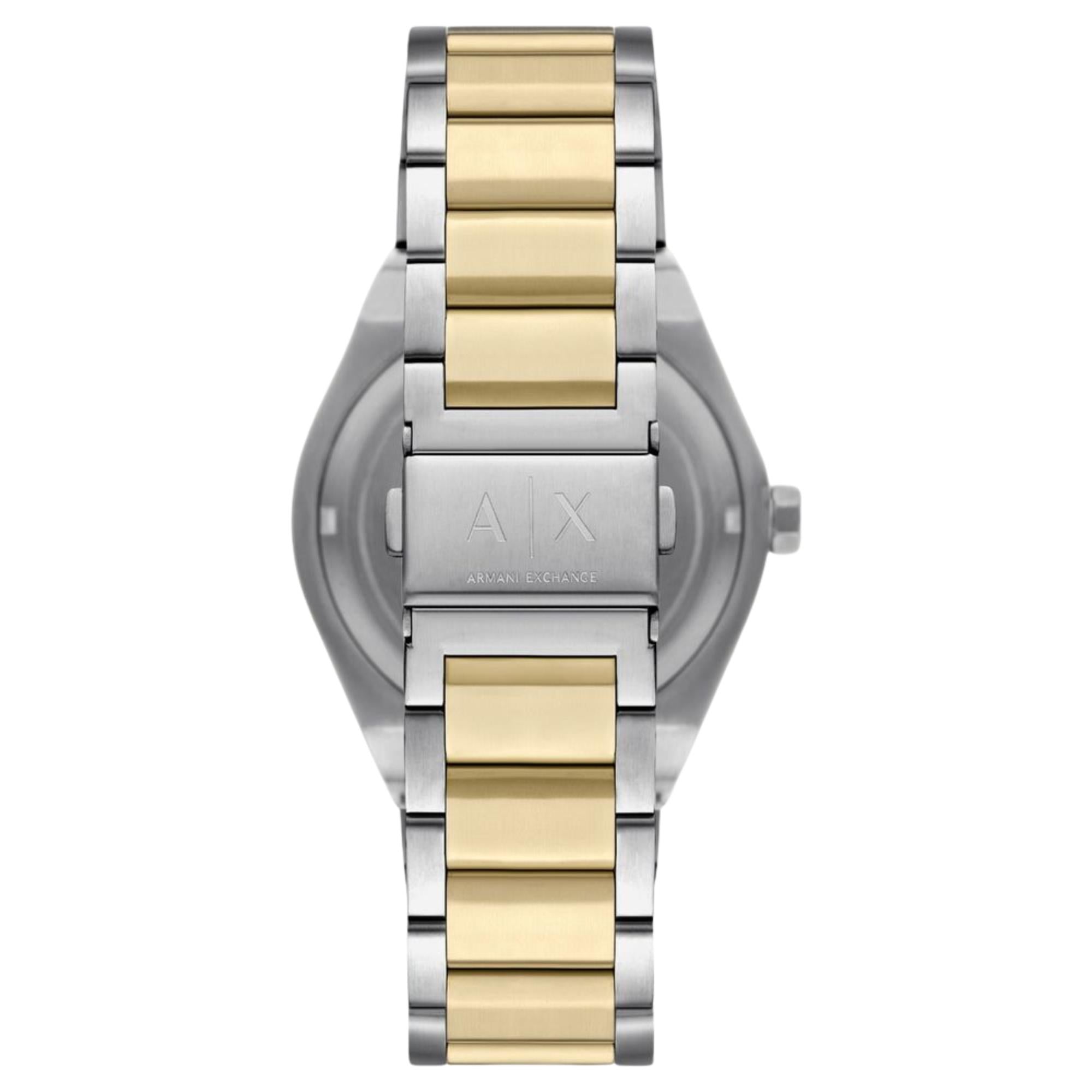 Armani Exchange Sync 42mm Black Dial Steel Mens Quartz Watch AX4298