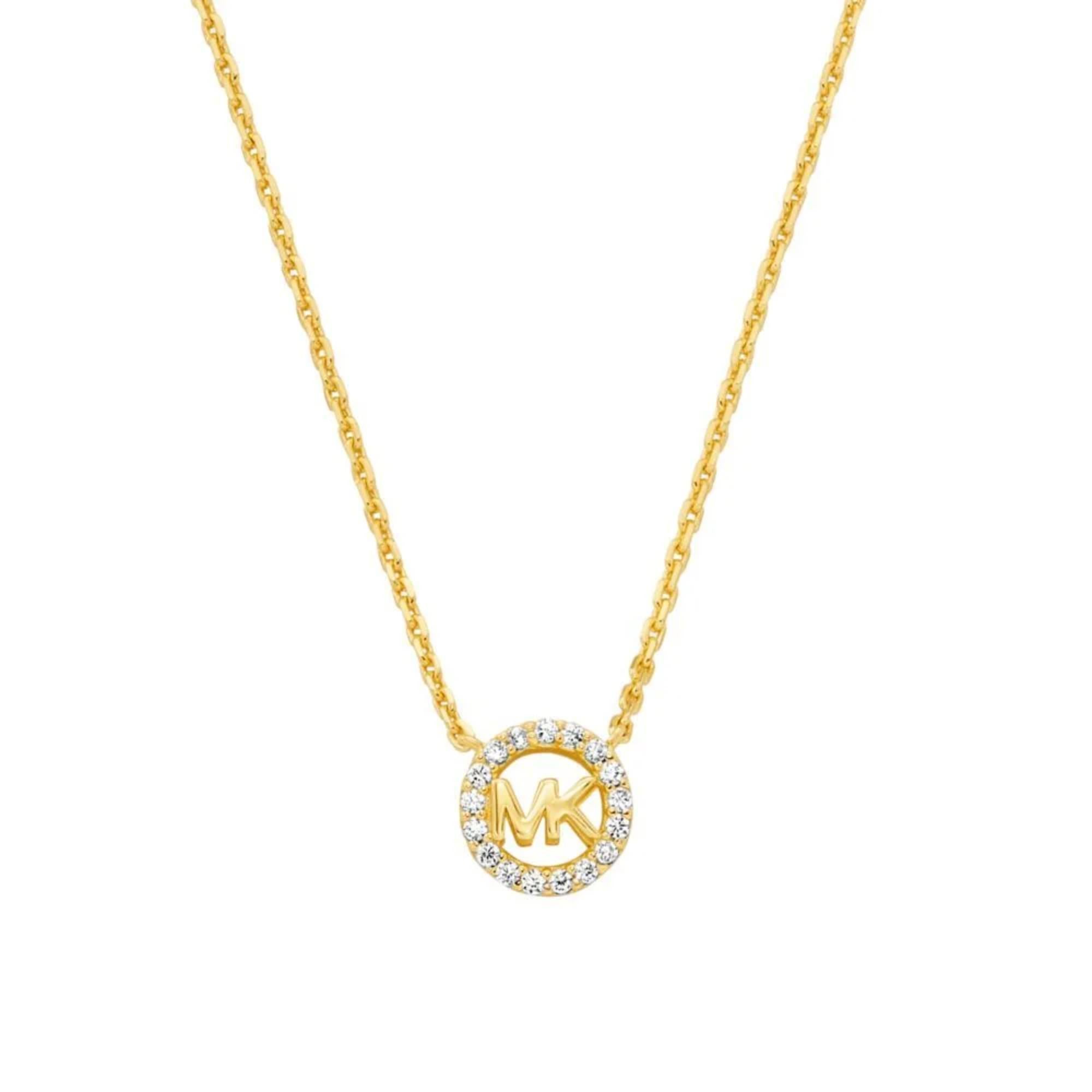 Michael Kors Premium Gold Pendant Women's Necklace MKC1726CZ710