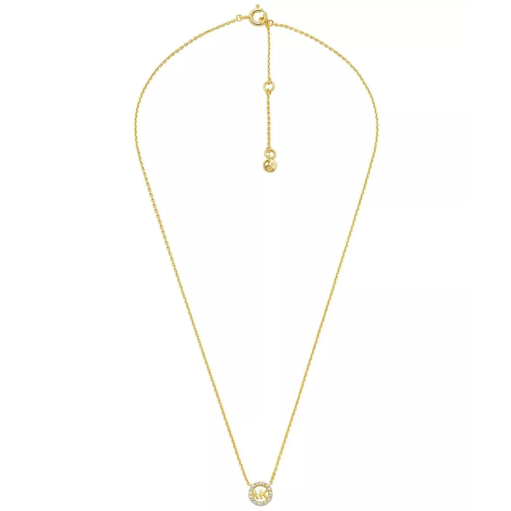 Michael Kors Premium Gold Pendant Women's Necklace MKC1726CZ710