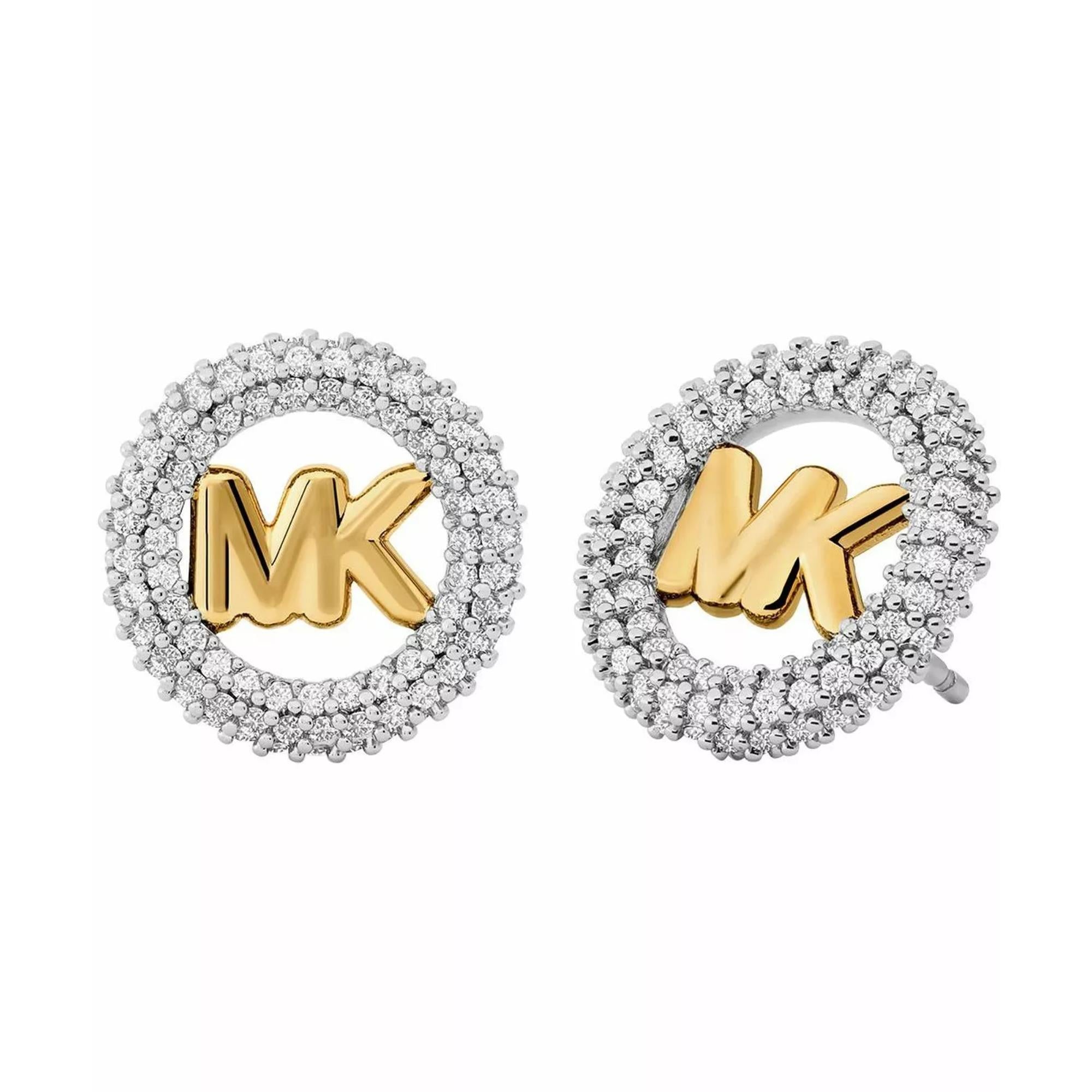 Michael Kors Premium Gold Tone Women's Earrings MKJ8560931