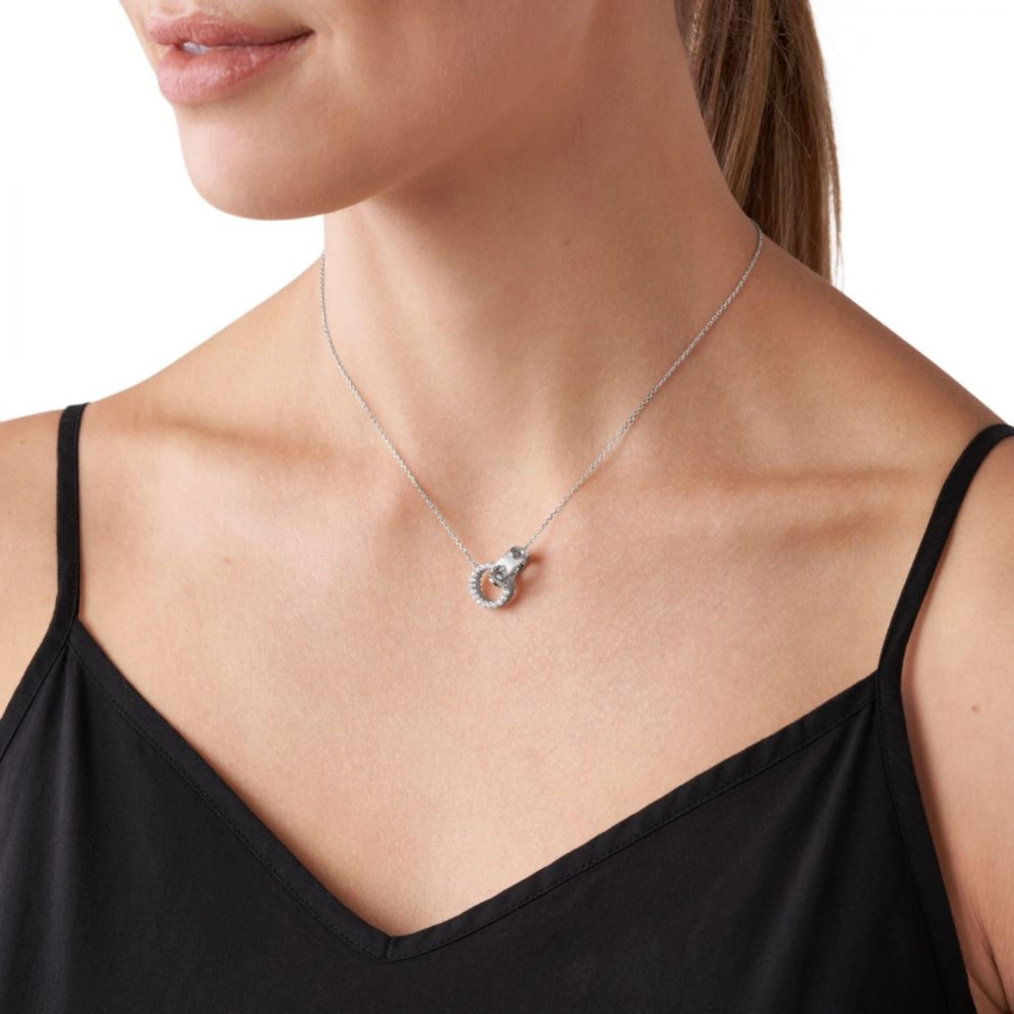 Michael Kors Premium Silver Tone Women's Necklace MKC1554AN040
