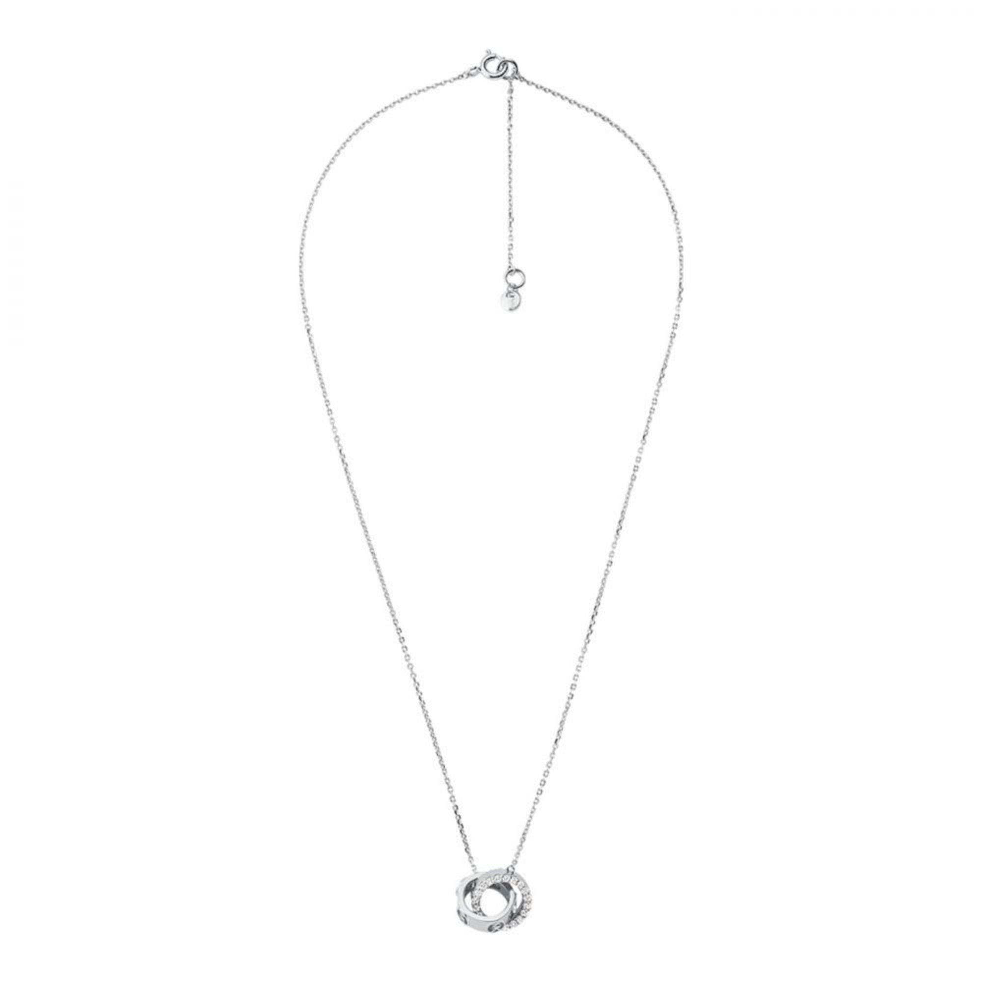 Michael Kors Premium Silver Tone Women's Necklace MKC1554AN040