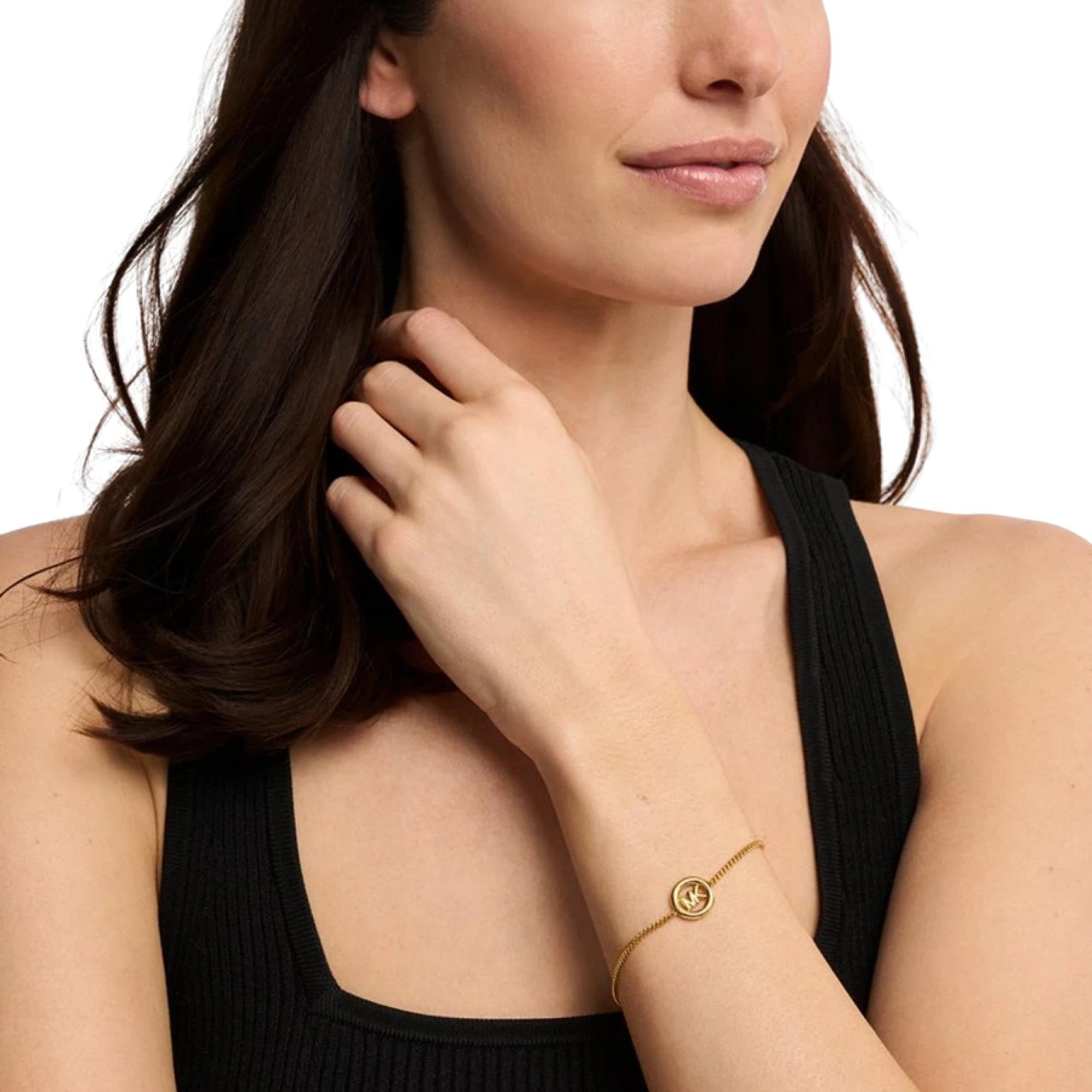 Michael Kors Premiun Gold Tone Women's Bracelet MKJ8576710