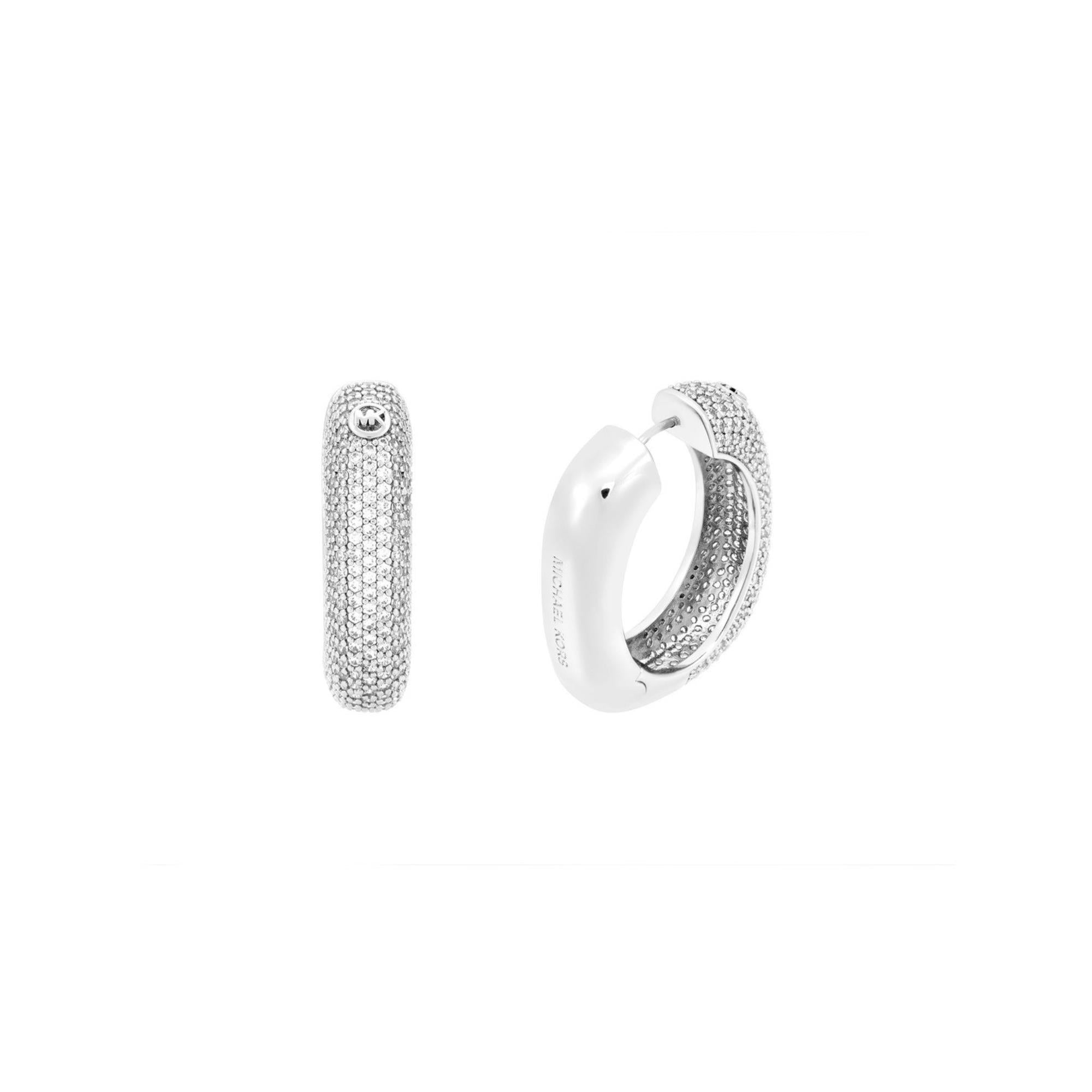 Michael Kors Silver Tone Women's Earrings MKJ8604040