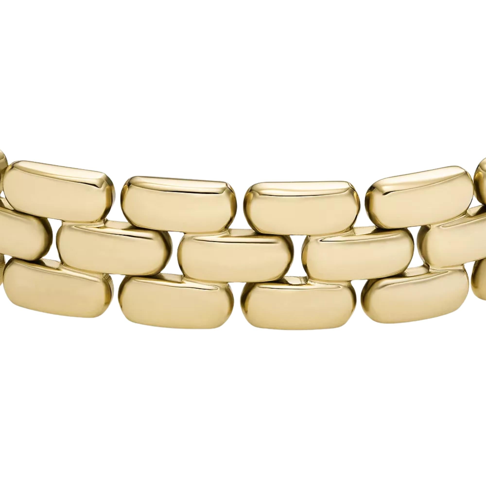 Fossil Arden Watch Links Gold-Tone Stainless Steel Chain Women's Bracelet JF04784710