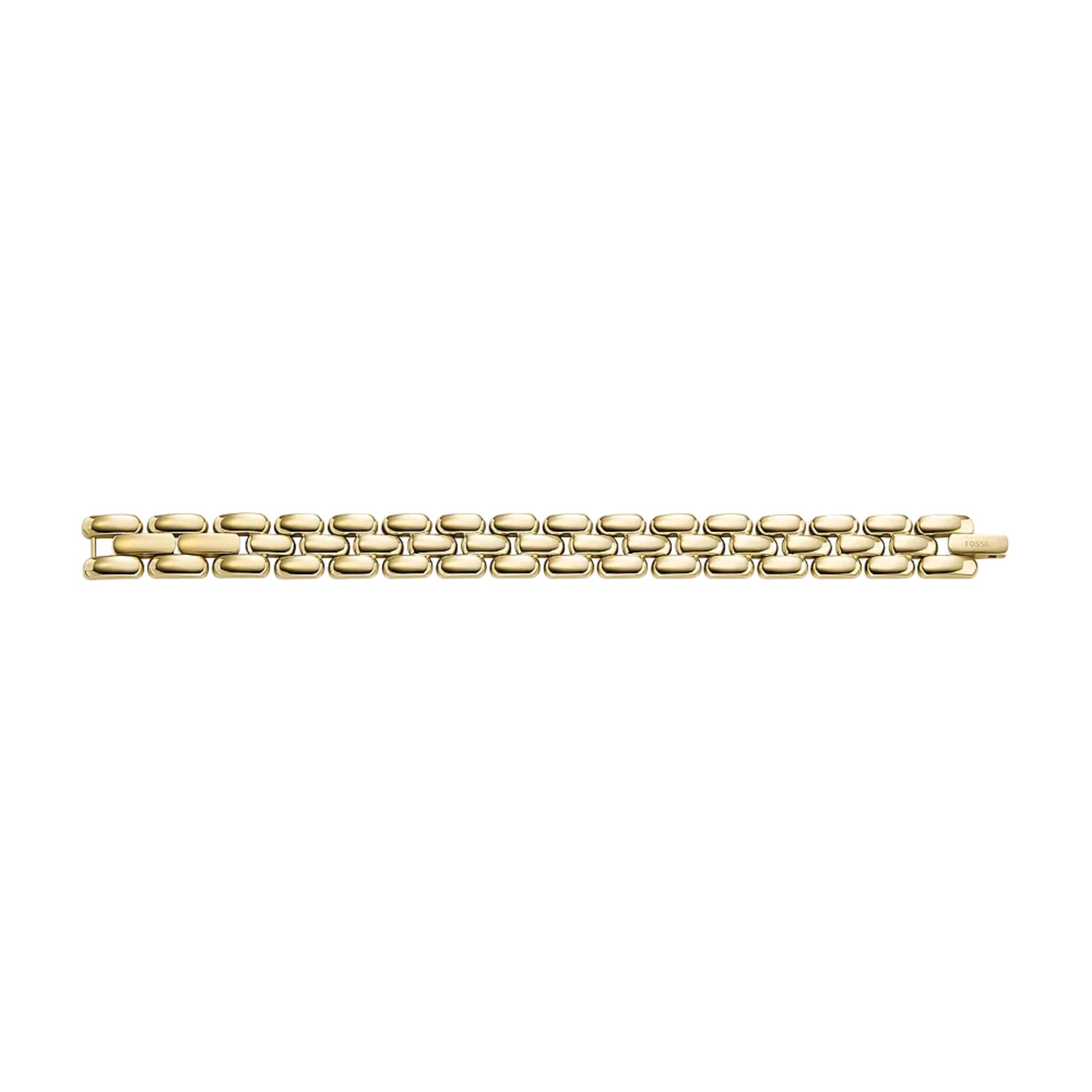Fossil Arden Watch Links Gold-Tone Stainless Steel Chain Women's Bracelet JF04784710