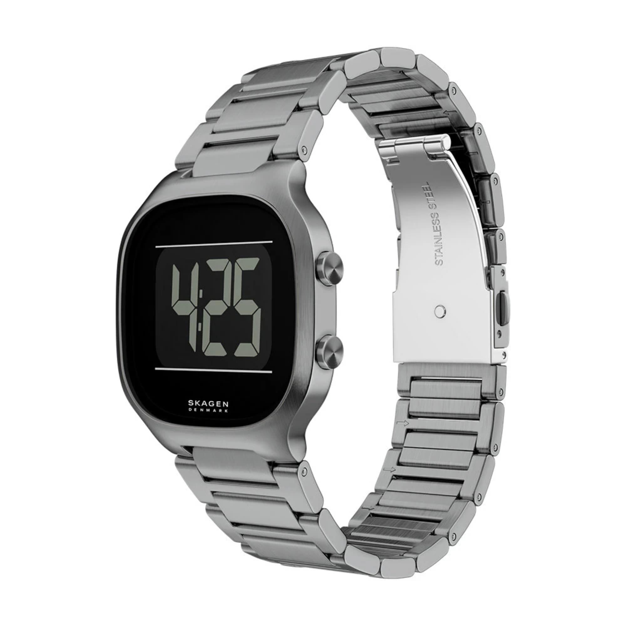 Skagen Mellem Digital Steel Strap Watch SKW6947