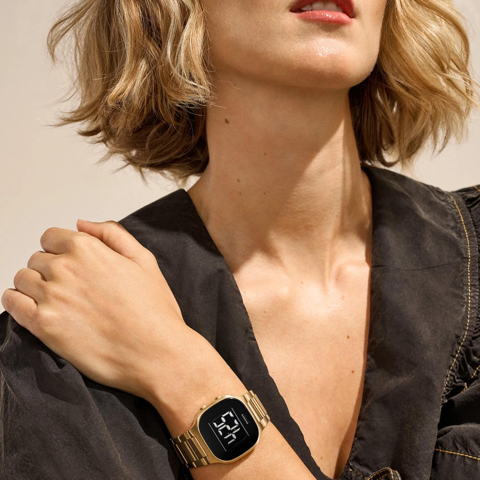 Skagen Mellem Black Digital Steel Strap Watch SKW6949