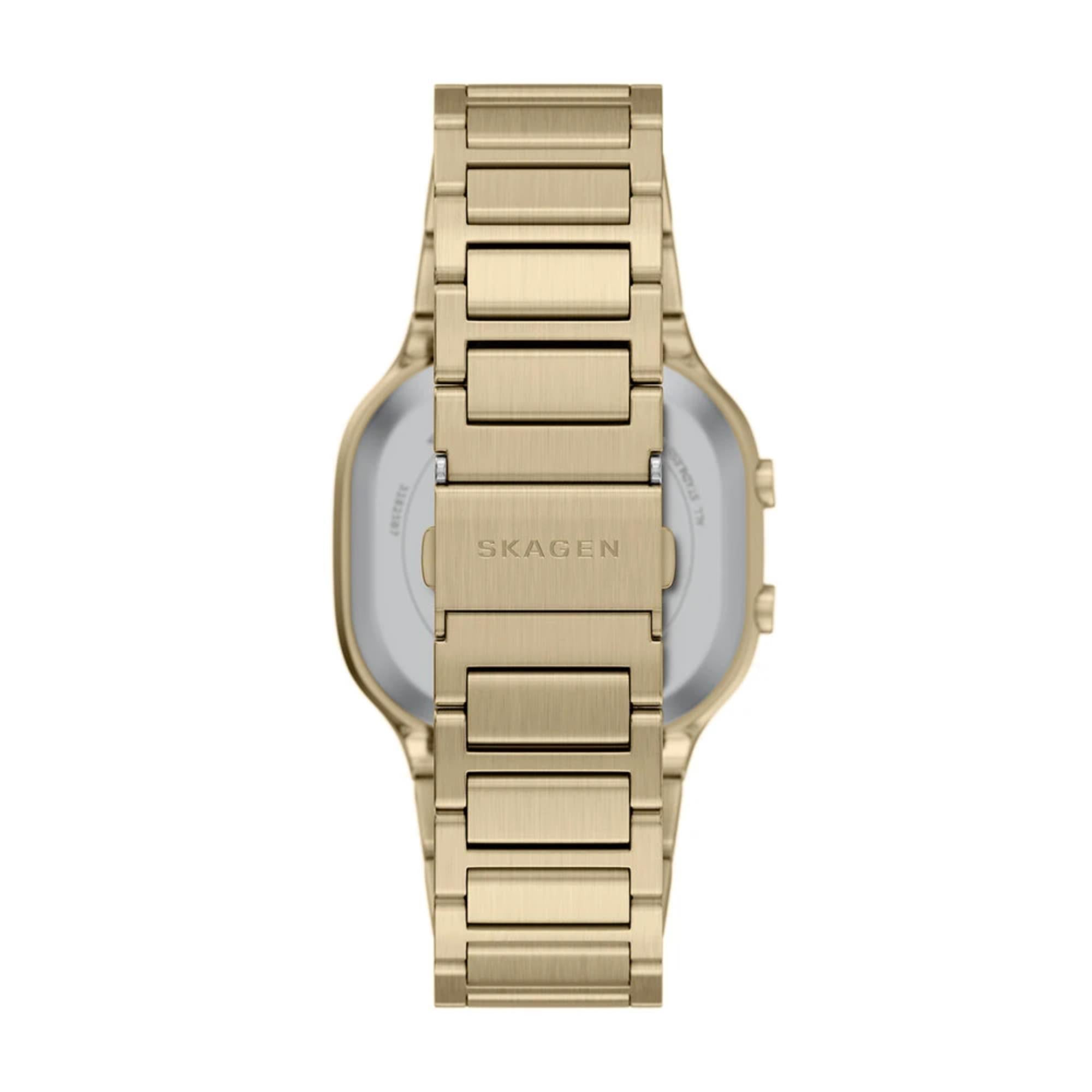 Skagen Mellem Black Digital Steel Strap Watch SKW6949