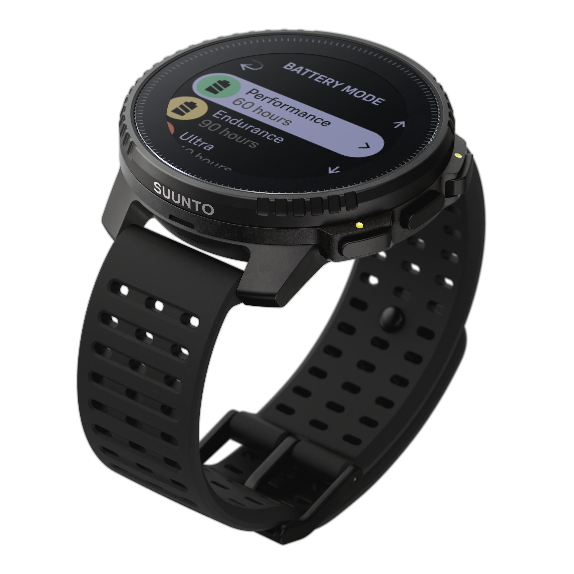 Suunto Vertical All Black Digital Silicone Strap Unisex Smart Watch SS050862000