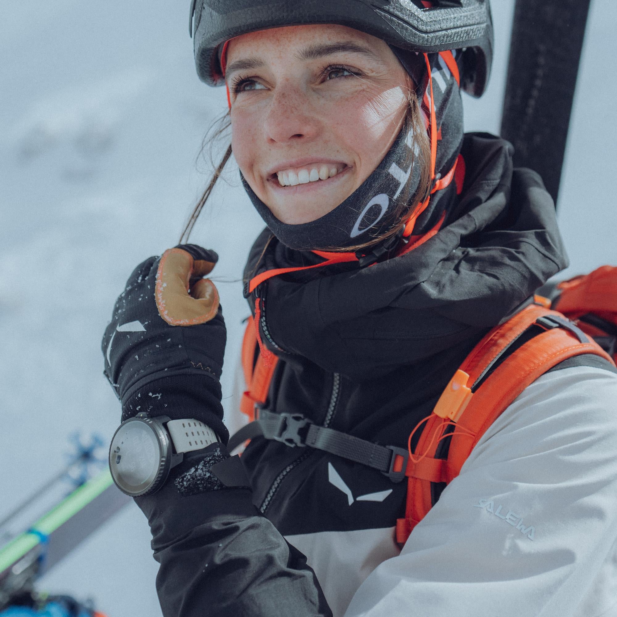 Suunto Vertical Black Sand Digital Silicone Strap Unisex Smart Watch SS050863000