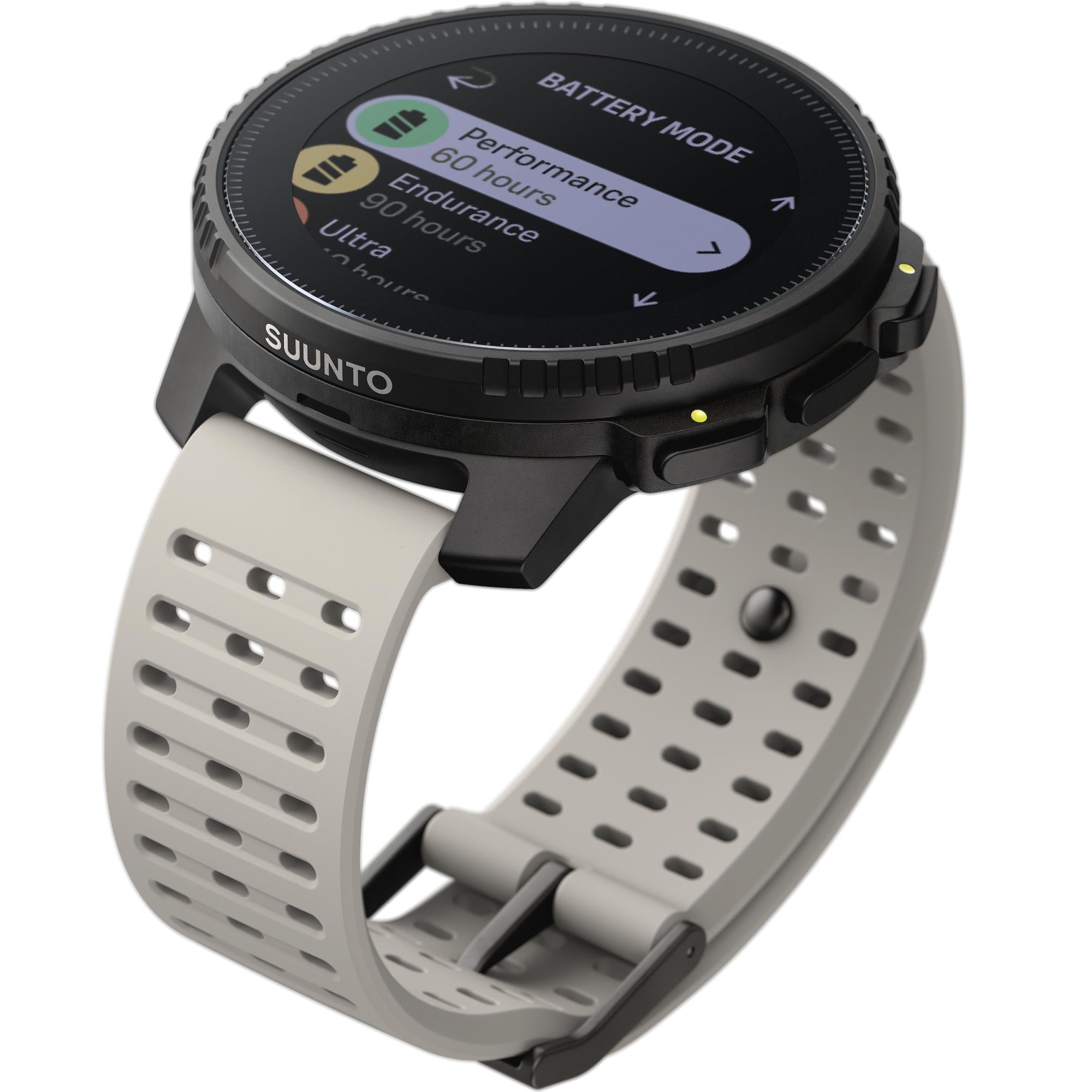 Suunto Vertical Black Sand Digital Silicone Strap Unisex Smart Watch SS050863000