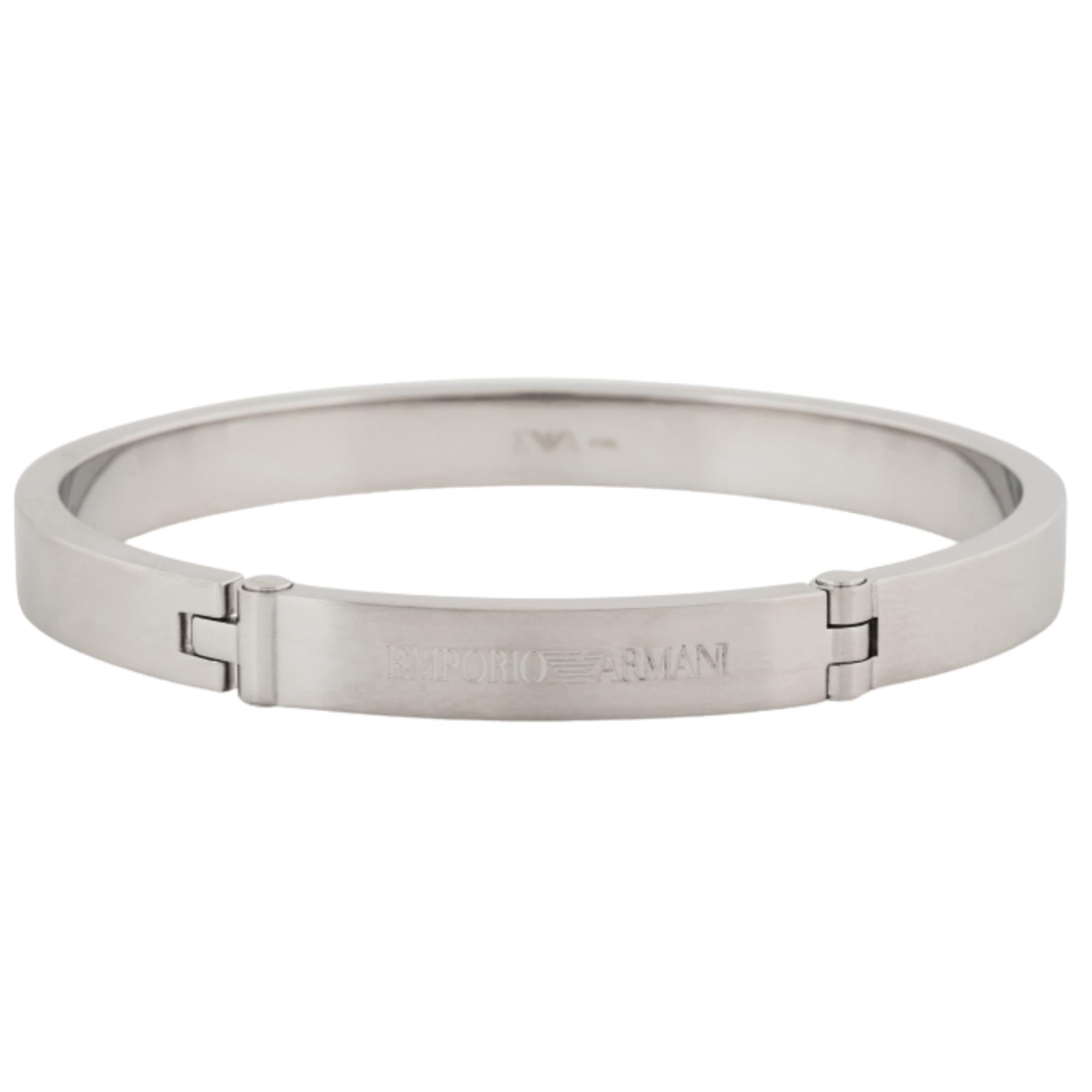 Emporio Armani Stainless Steel Bangle Men's Bracelet EGS3307040