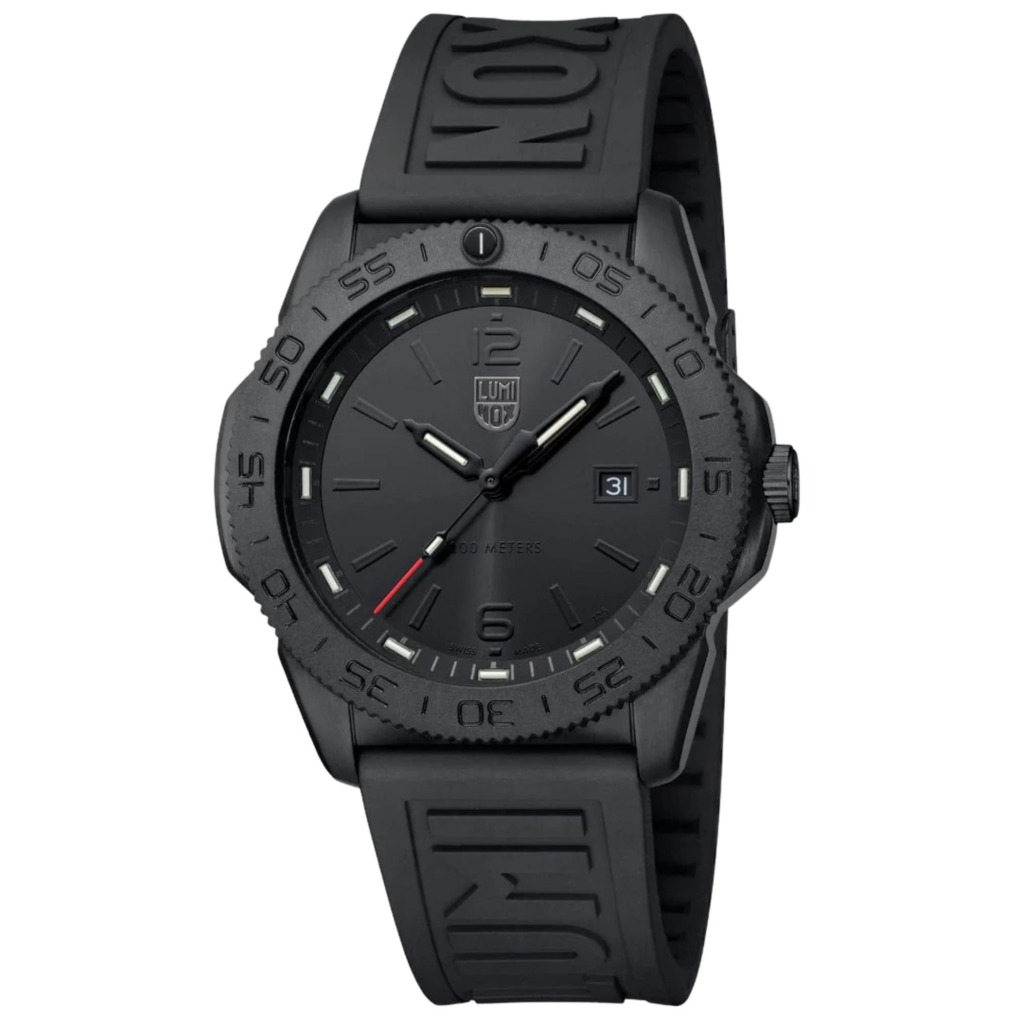 Luminox Pacific Diver 44mm Black Dial Rubber Mens Quartz Watch XS.3121