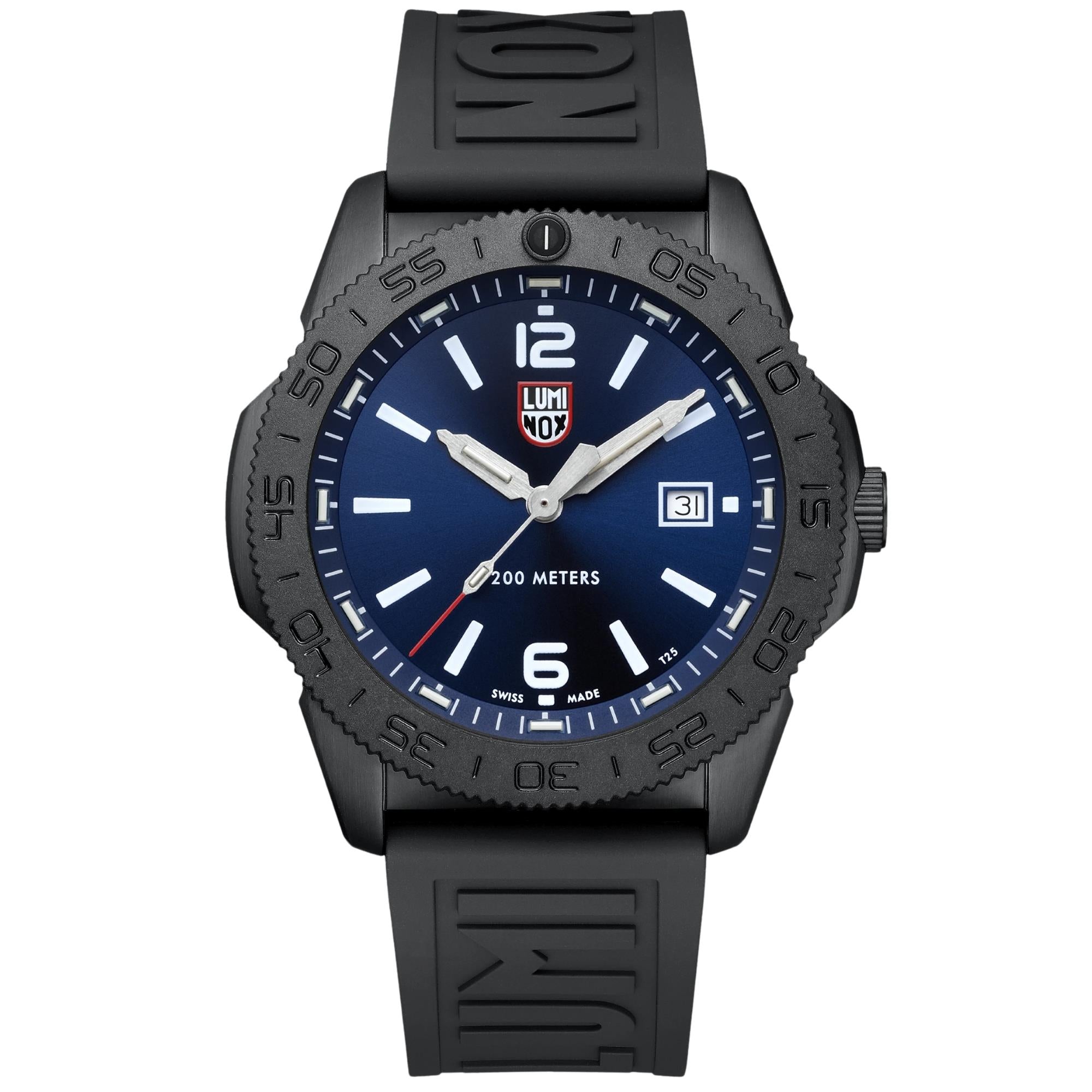 Luminox Pacific Diver Quartz Blue Dial Rubber Strap Men's Watch XS.3123.B