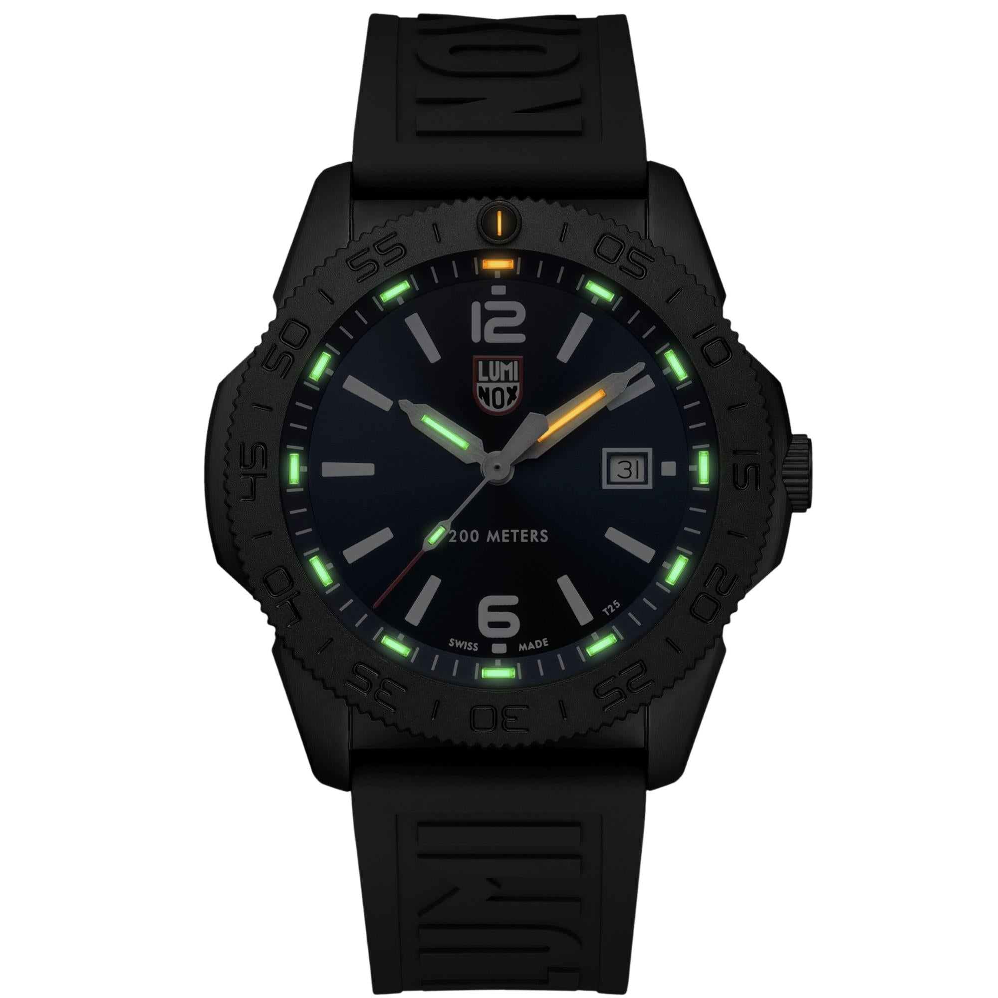 Luminox Pacific Diver Quartz Blue Dial Rubber Strap Men's Watch XS.3123.B