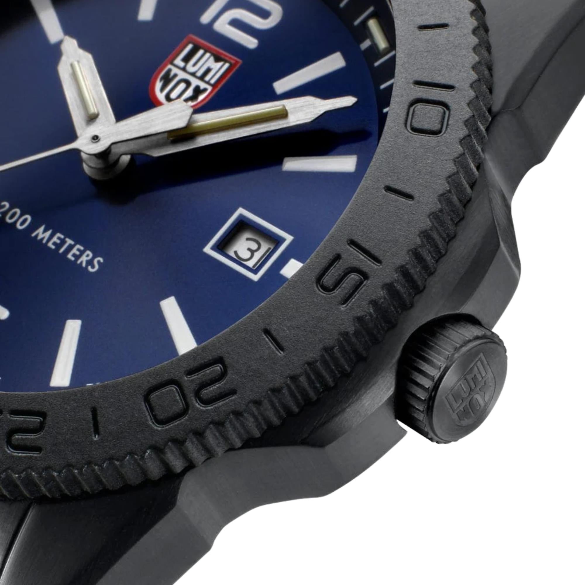 Luminox Pacific Diver Quartz Blue Dial Rubber Strap Men's Watch XS.3123.B